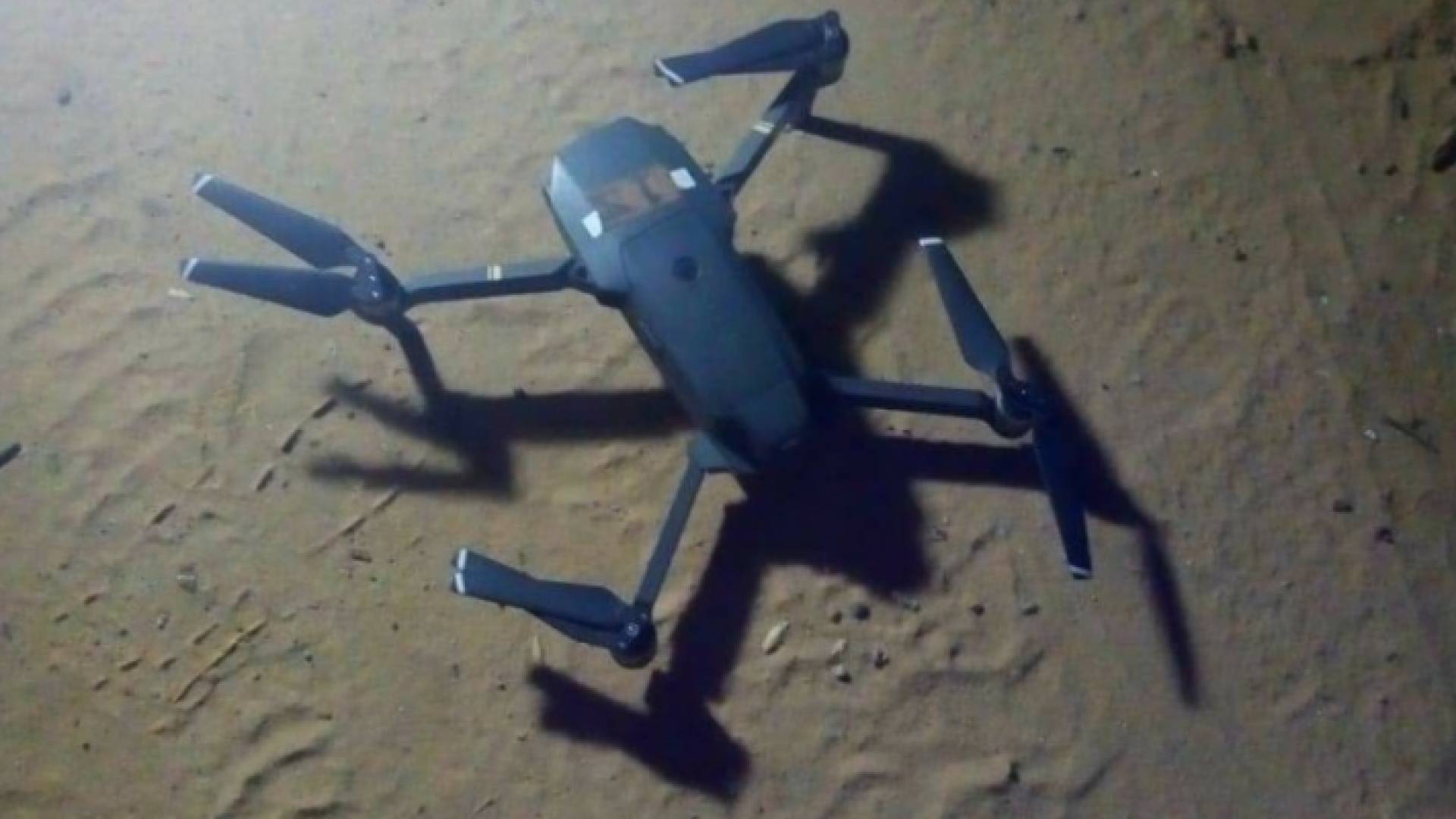 الطائرة المسيرة التي سقطت