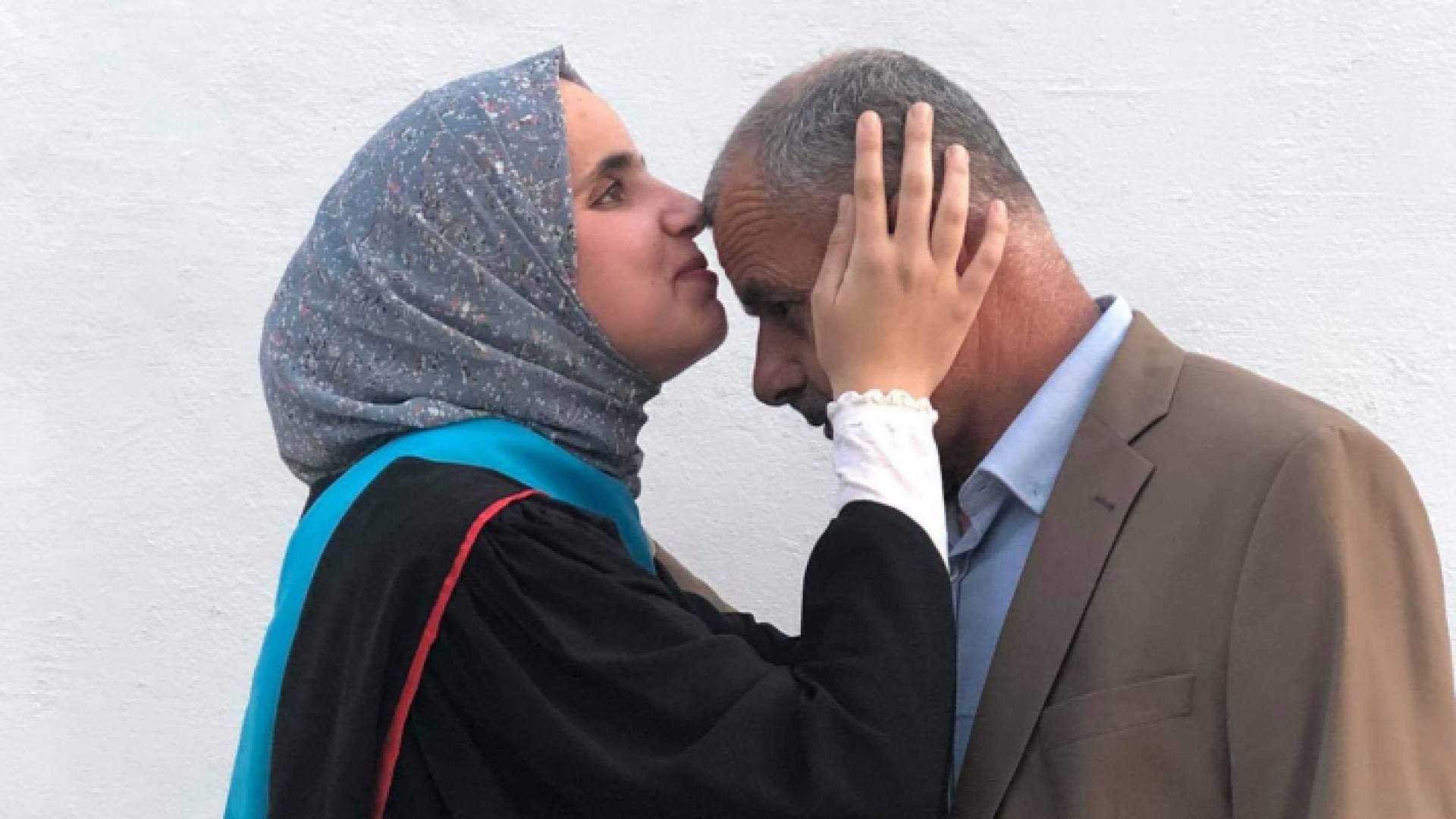 تقوى ووالدها أحمد الملكاوي