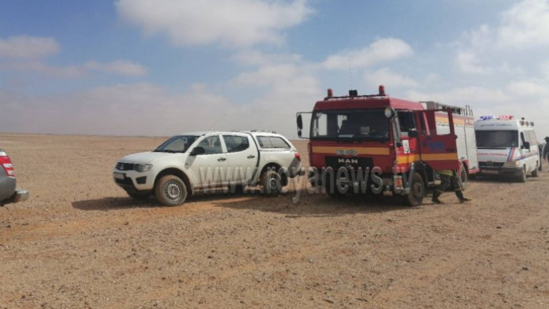 خلال عمليات البحث عن المفقودين