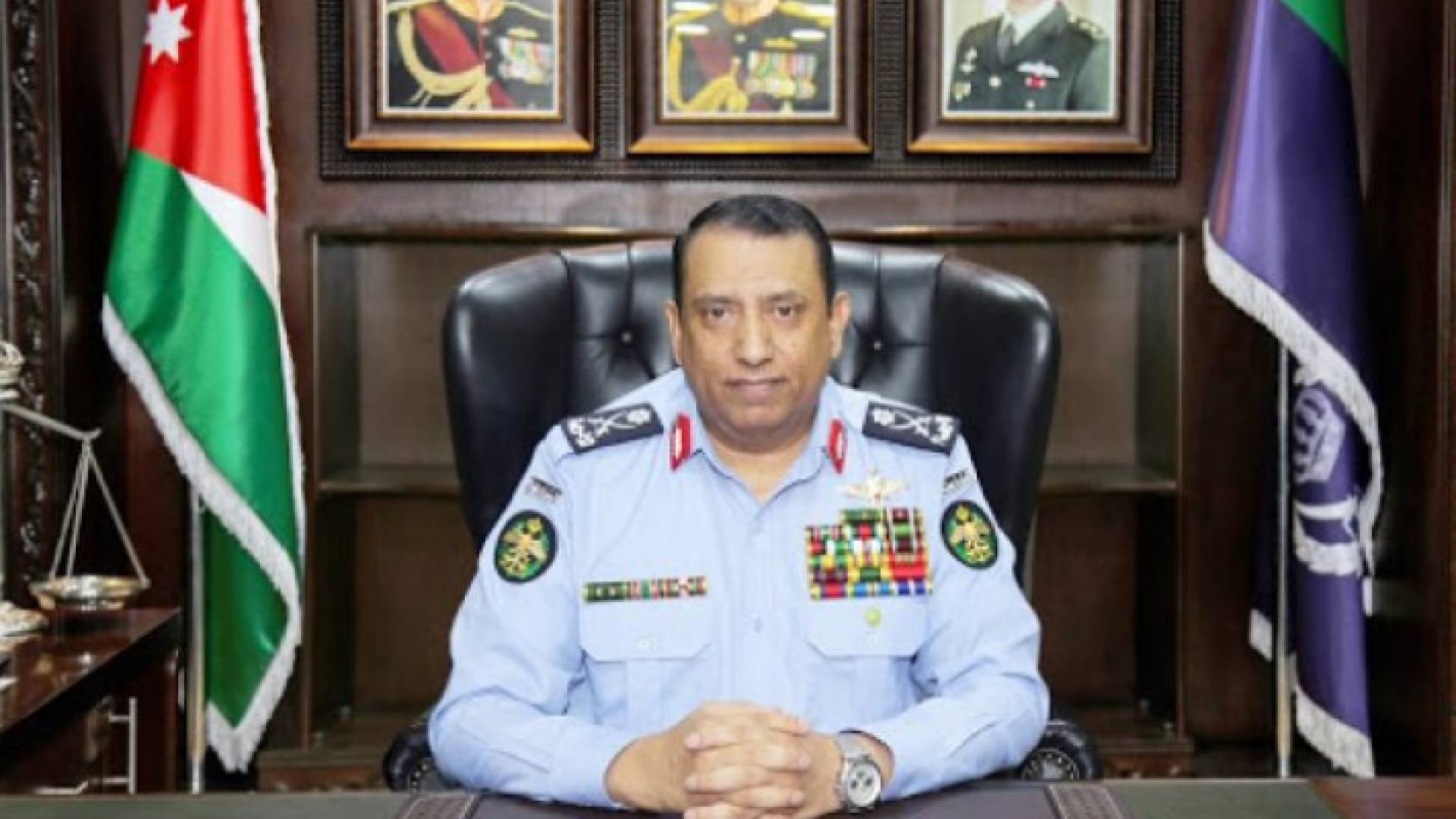مدير الامن العام اللواء الركن حسين الحواتمة