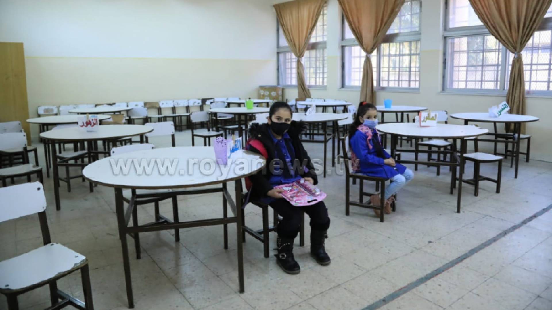 من اليوم الأول لعودة الطلبة الى المدارس