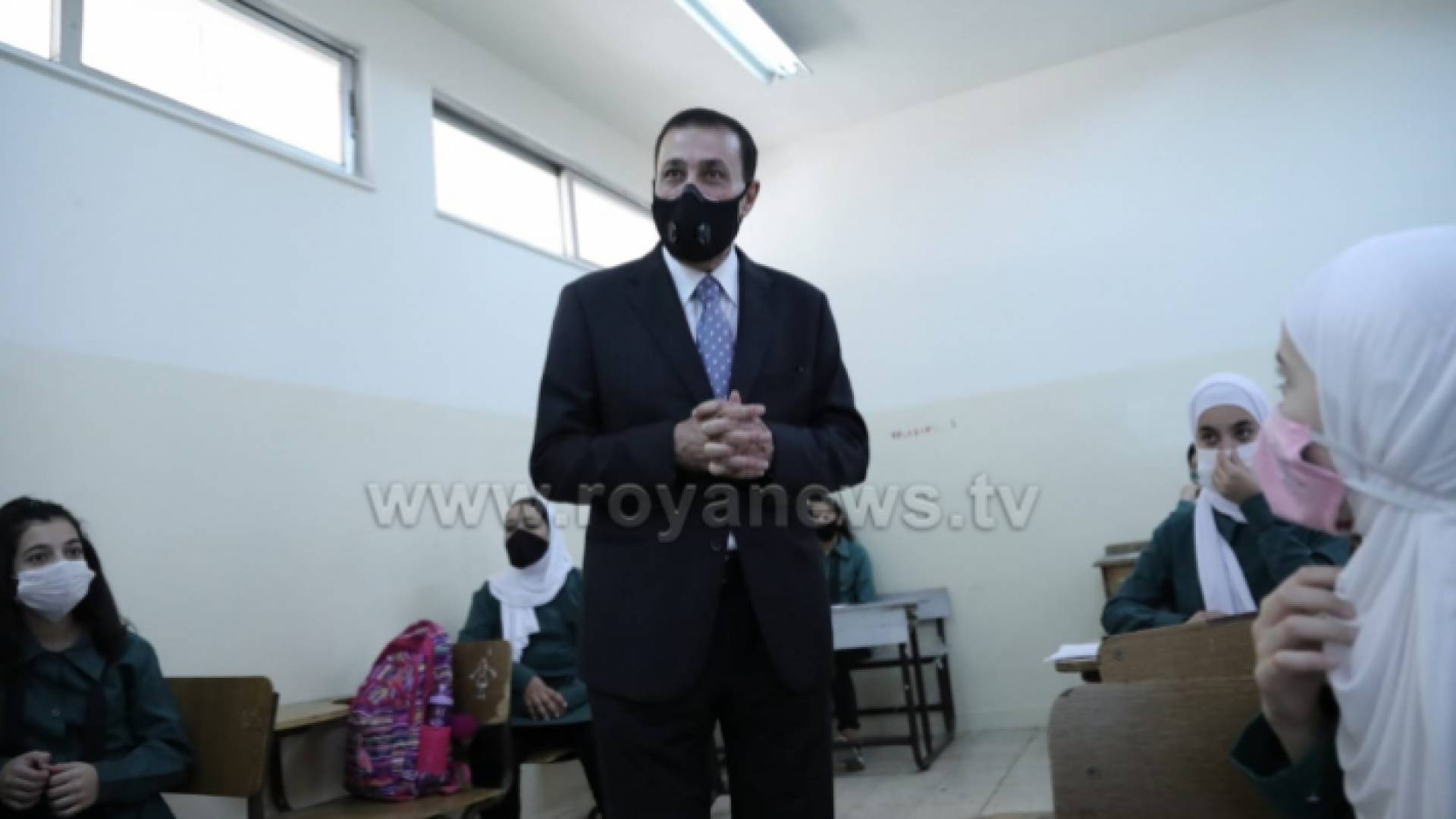 وزير التربية والتعليم الدكتور تيسير النعيمي - ارشيفية