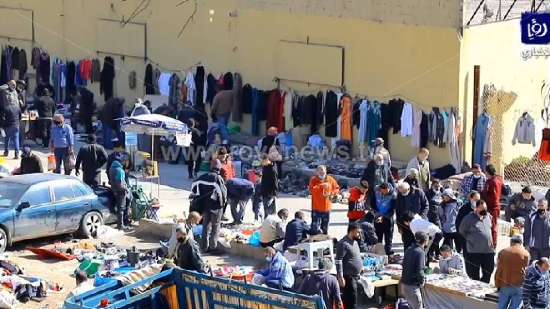 رؤيا ترصد إقبال المواطنين على "سوق المحطة " في العاصمة عمان صباح الجمعة