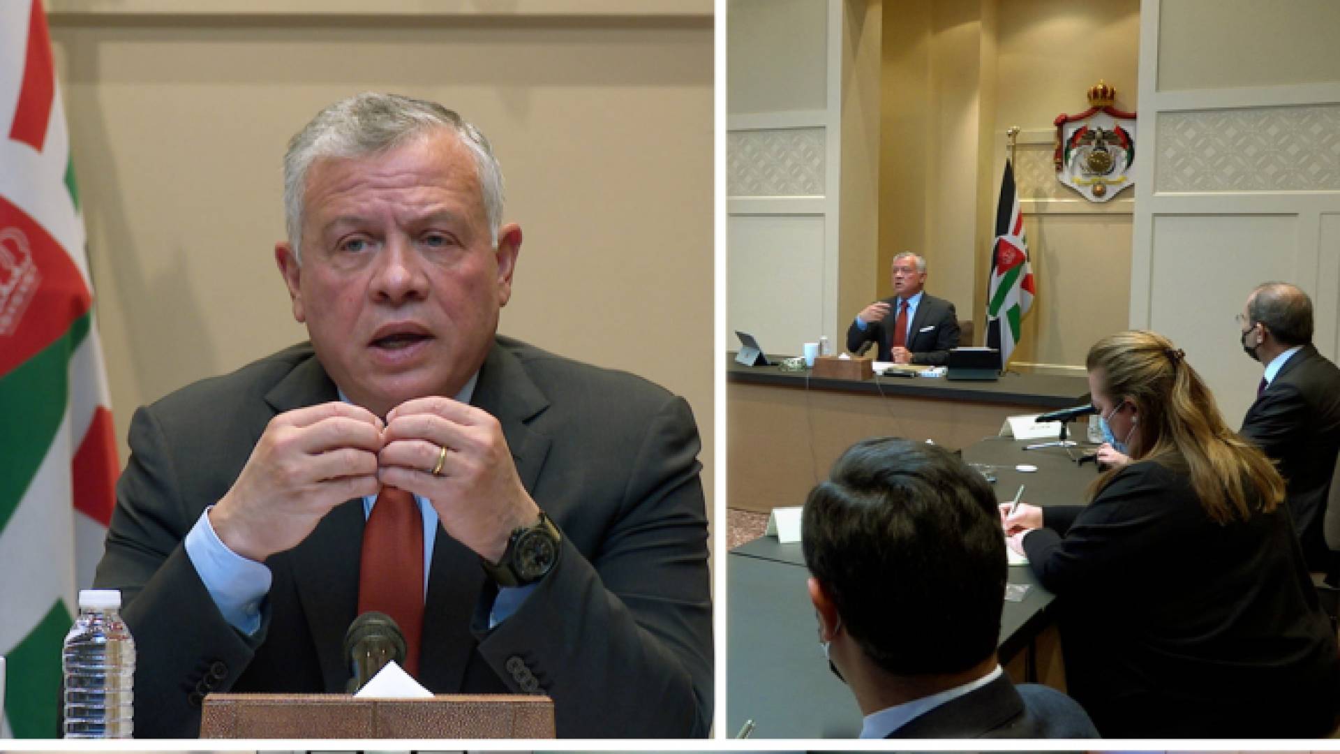 الملك يجتمع برؤساء البعثات الدبلوماسية الأردنية