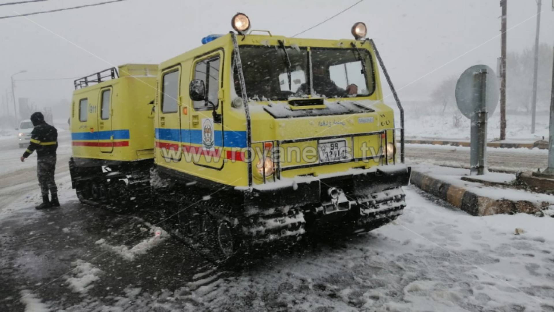 من ثلوج عجلون