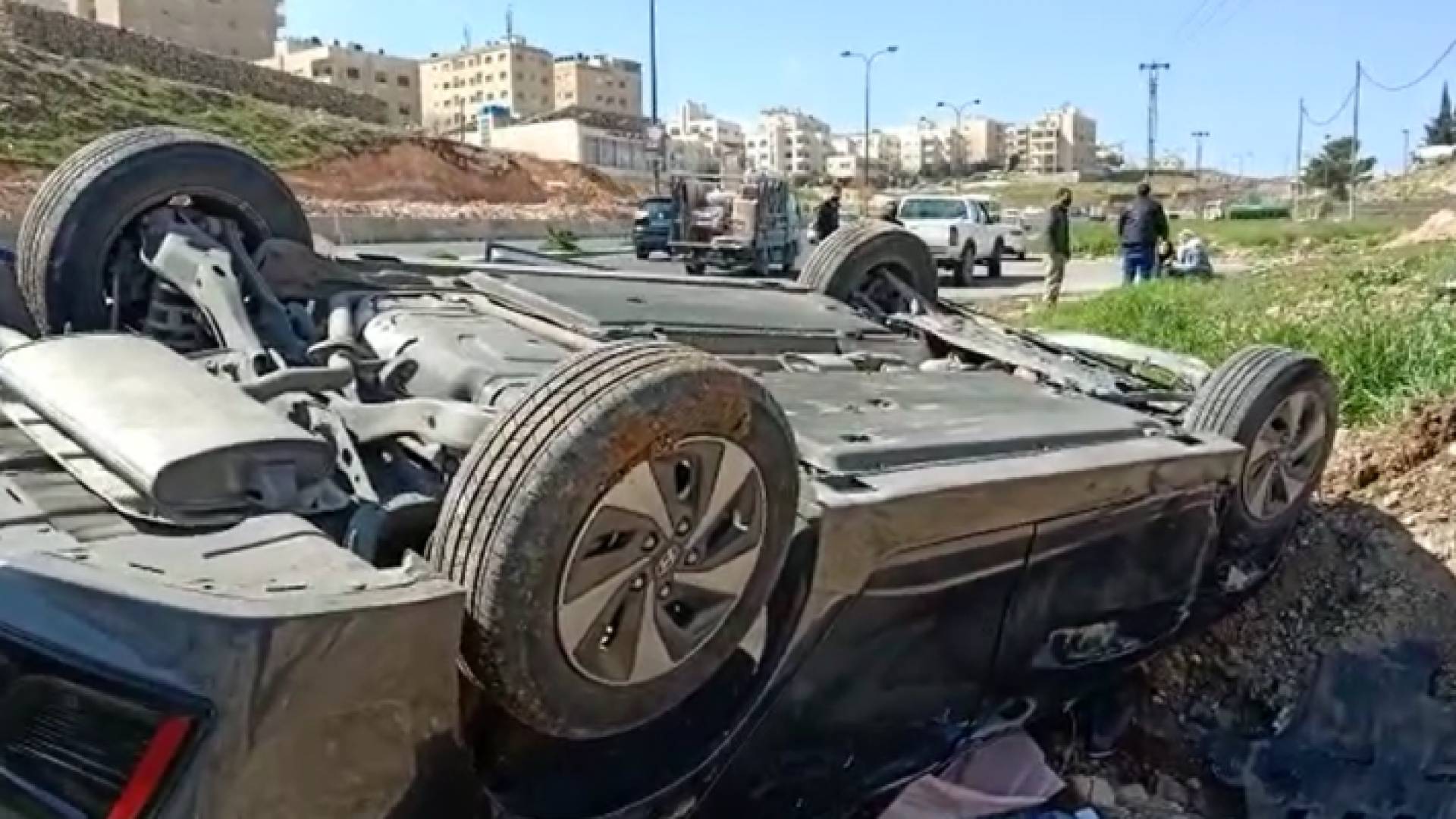 من مكان الحادث