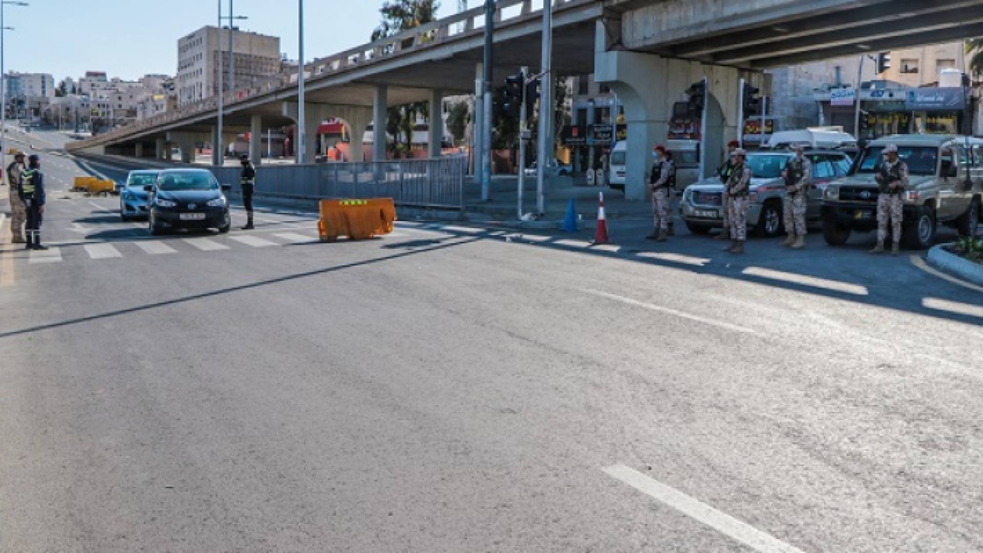 من انتشار القوات المسلحة على مداخل ومخارج المحافظات