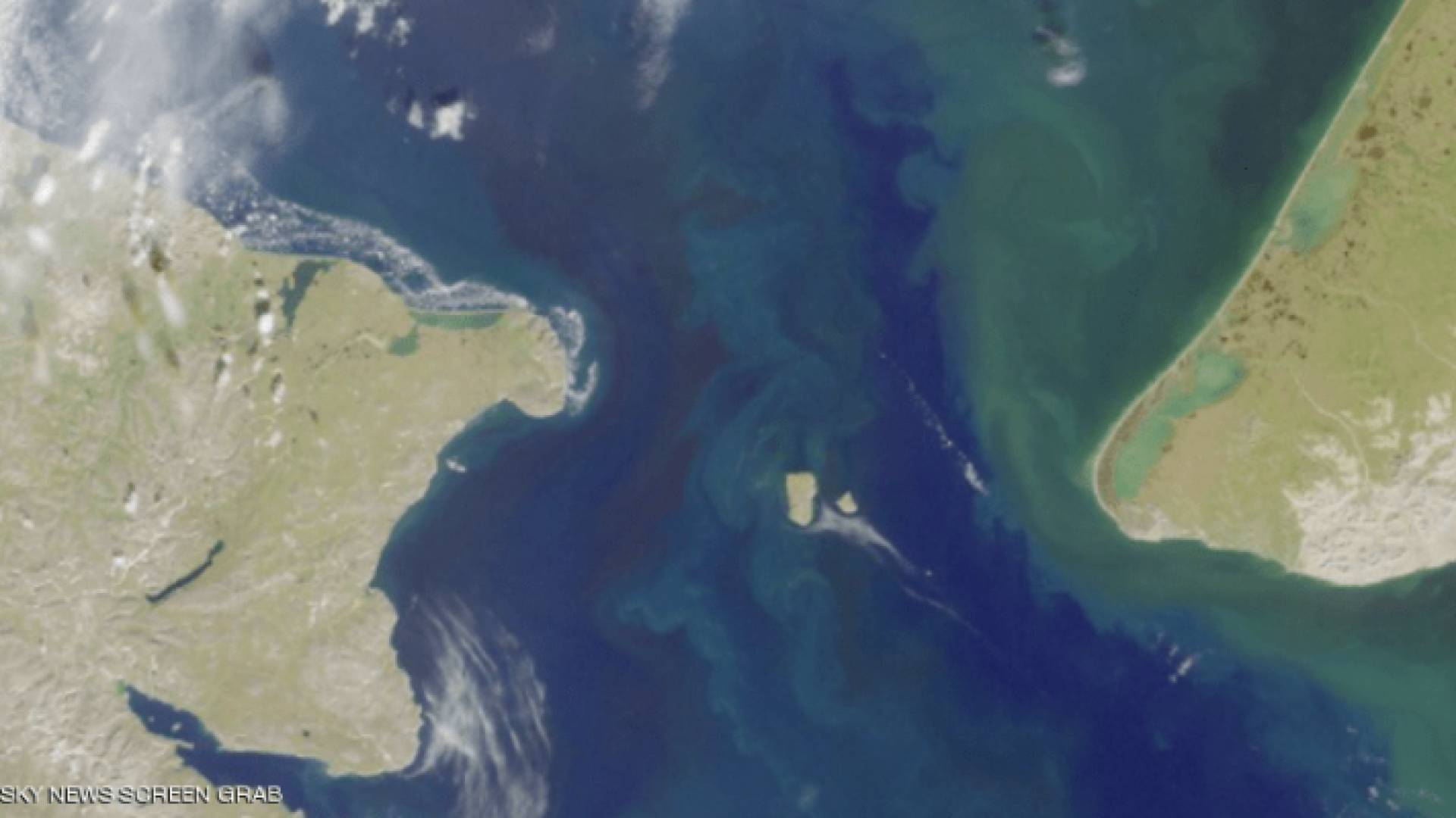 الجزيرتان تقعان في مضيق بيرينغ