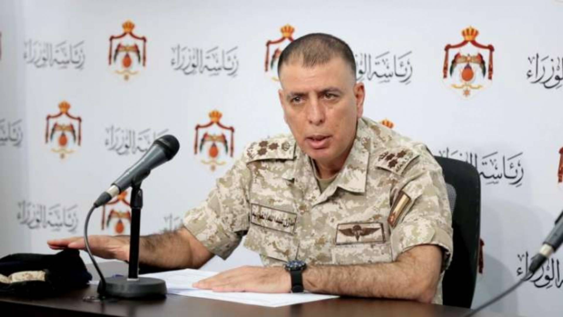 نائب رئيس المركز الوطني للأمن وإدارة الأزمات العميد مازن الفراية