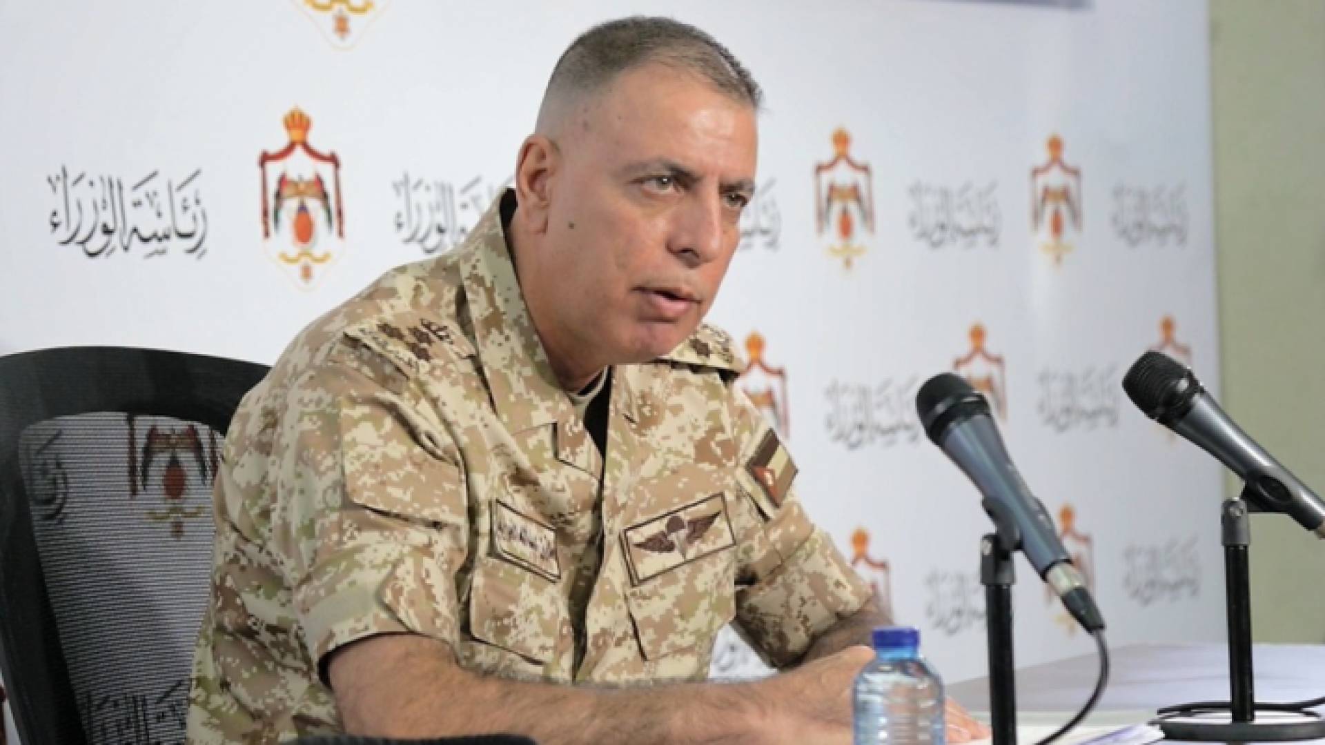 نائب رئيس المركز الوطني للأمن وإدارة الأزمات العميد مازن الفراية