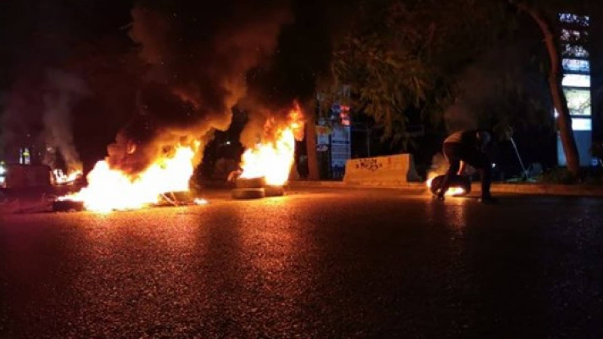 جانب من الاحتجاجات