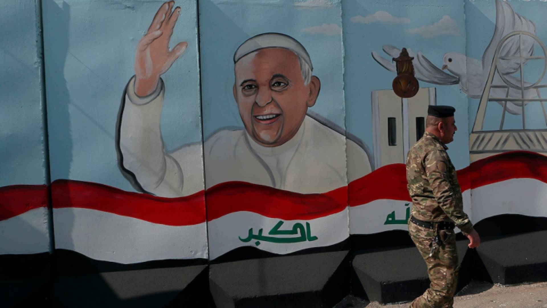 البابا يتوجه يتوجه للعراق الجمعة