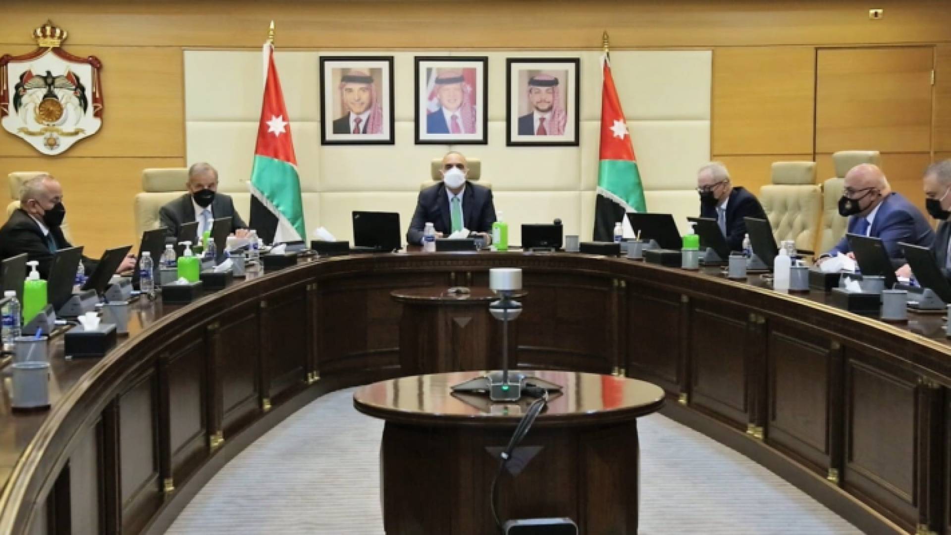 خلال جلسة مجلس الوزراء