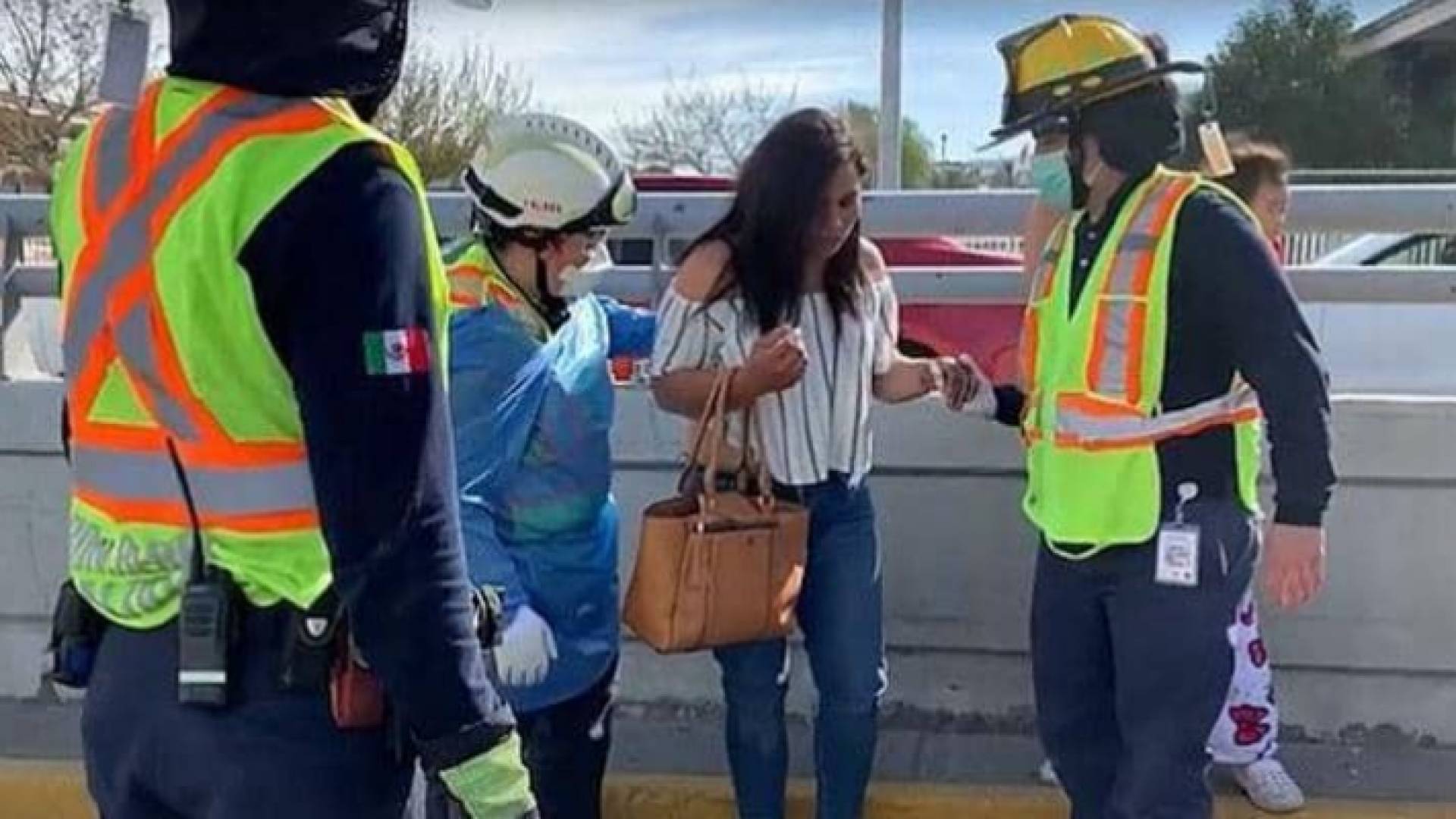 الزوجة بعد حادث السير