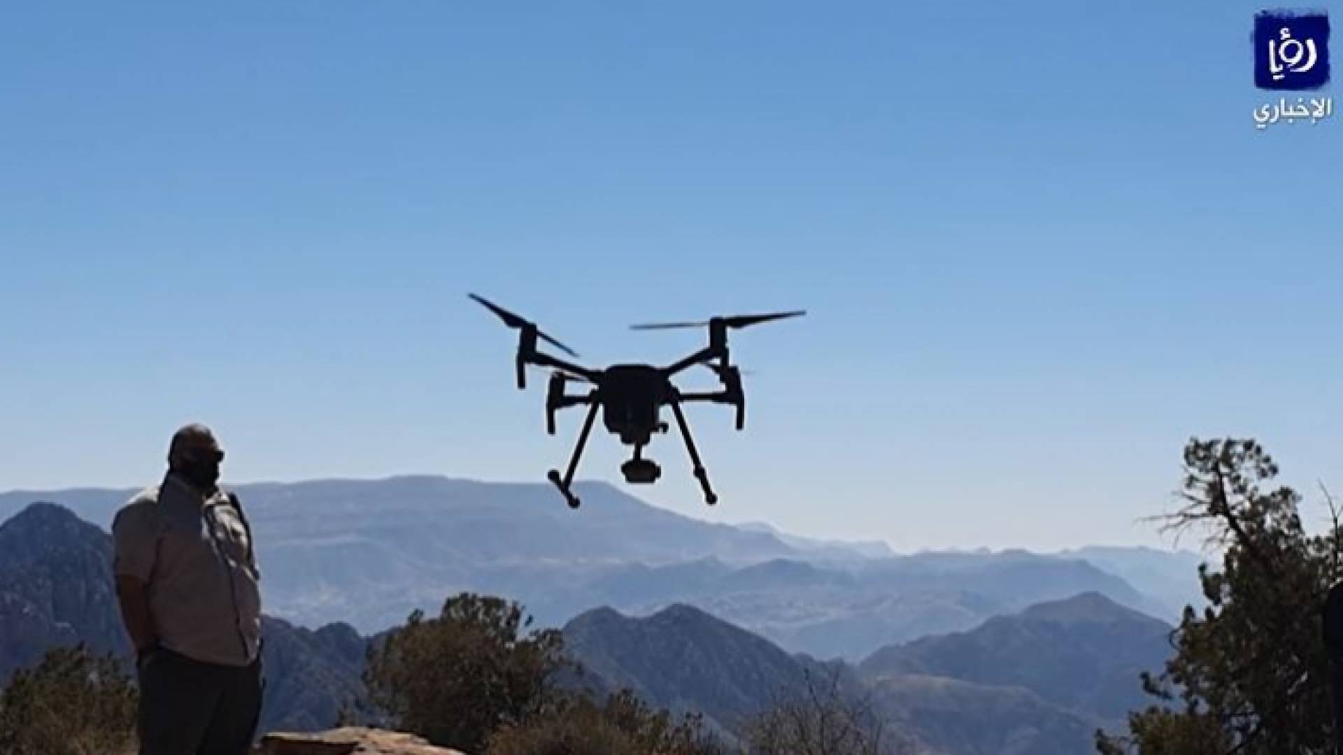إطلاق طائرات الدرون في محميتي ضانا والموجب