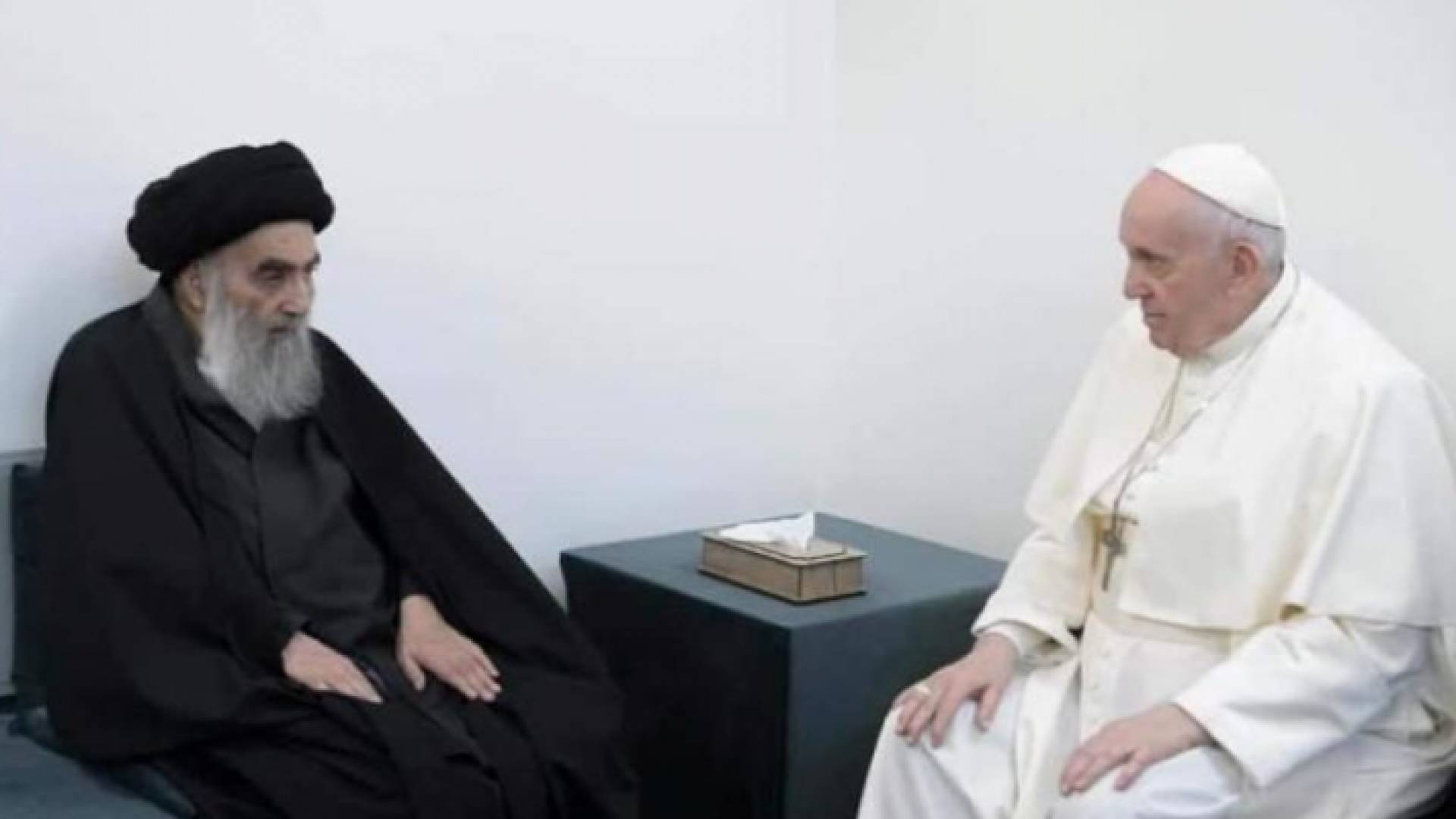 البابا فرنسيس والسيتاني