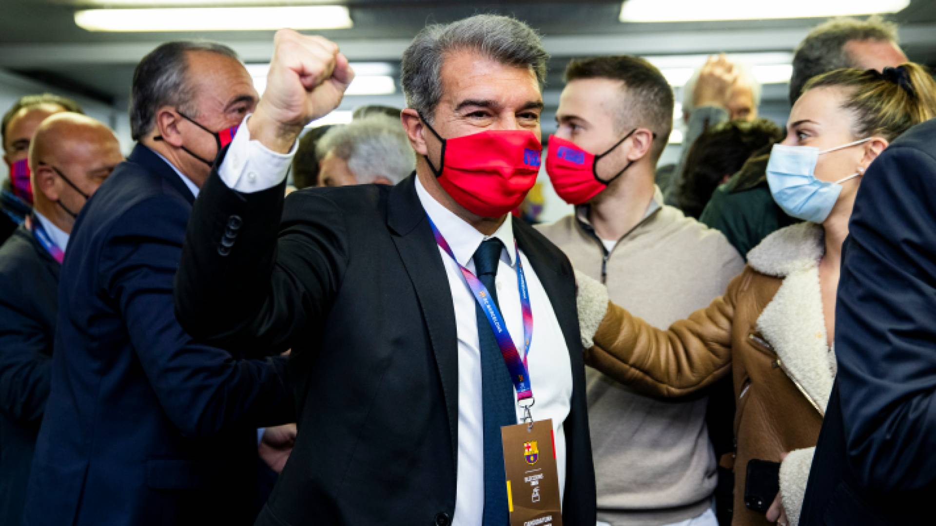 خوان لابورتا رئيسا لنادي برشلونة