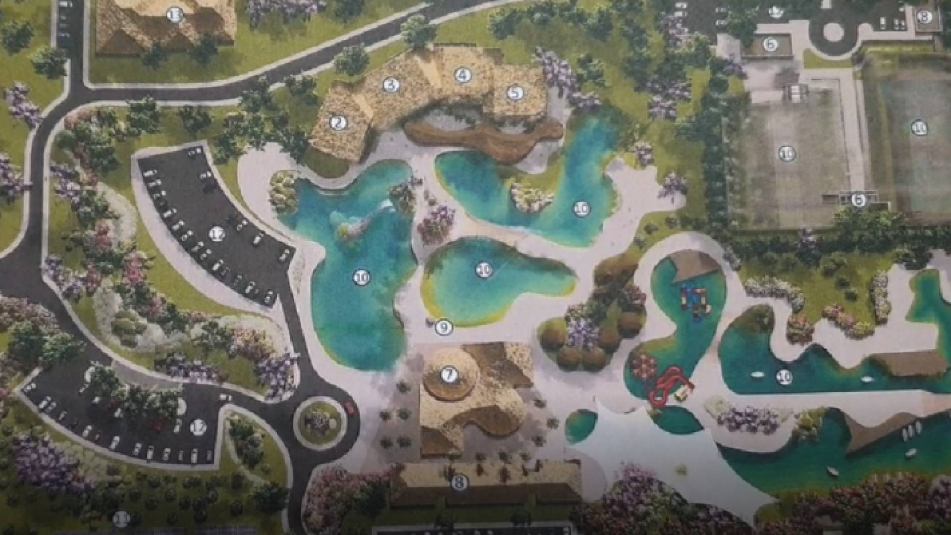 من مخطط مشروع متنزه التماسيح