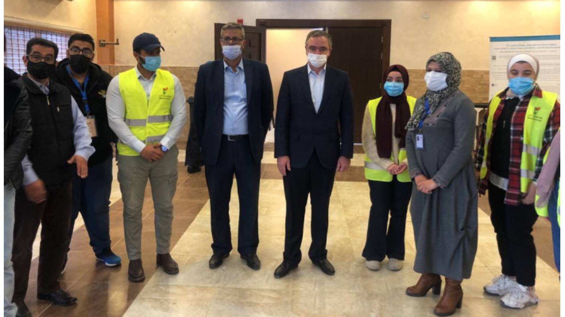 جانب من الزيارة