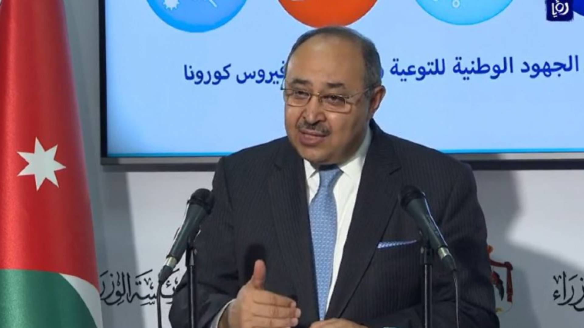 وزير الدولة لشؤون الاعلام الناطق باسم الحكومة صخر دودين