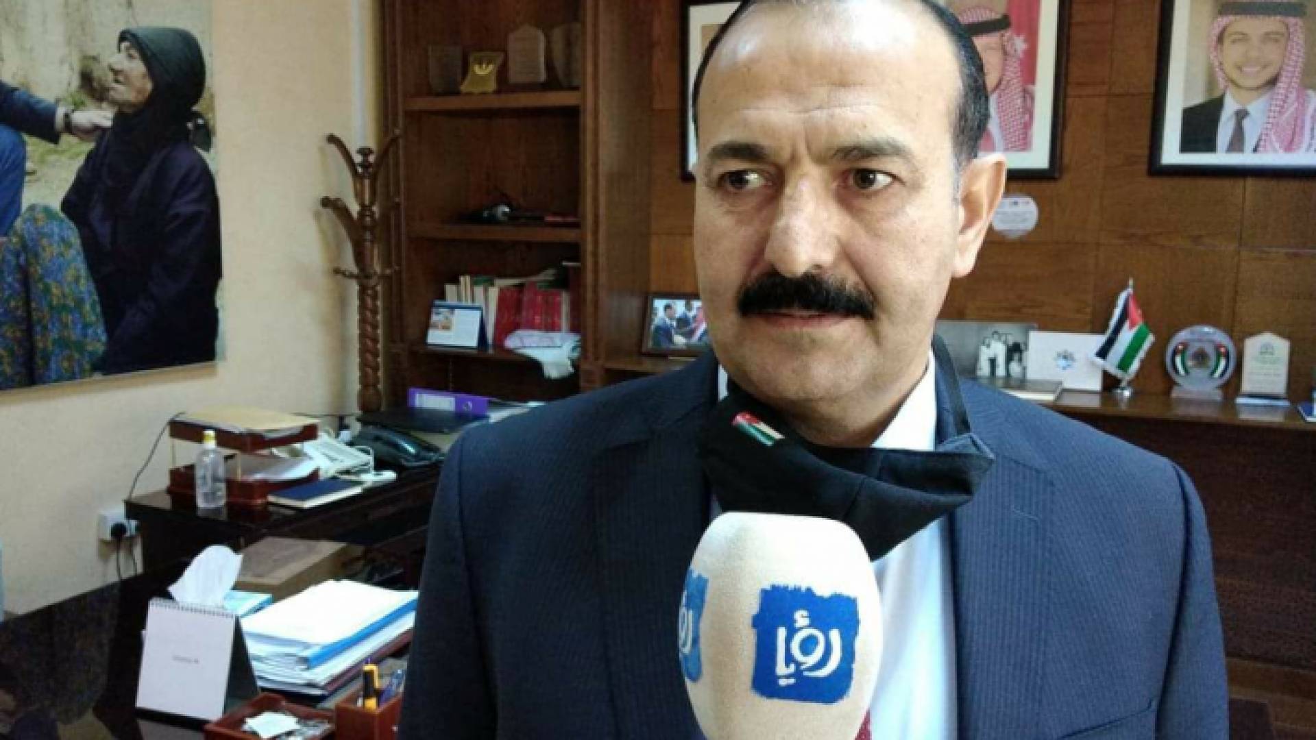 محافظ مأدبا علي الماضي