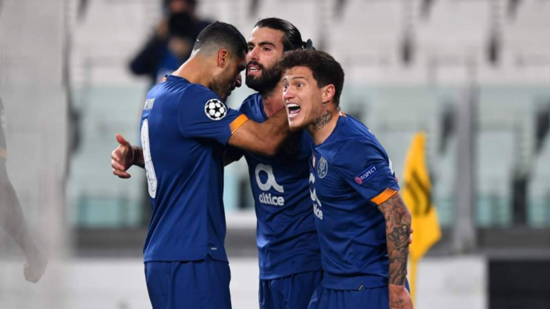 بورتو يقصي يوفنتوس و يتأهل لدور الثمانية من دوري الأبطال