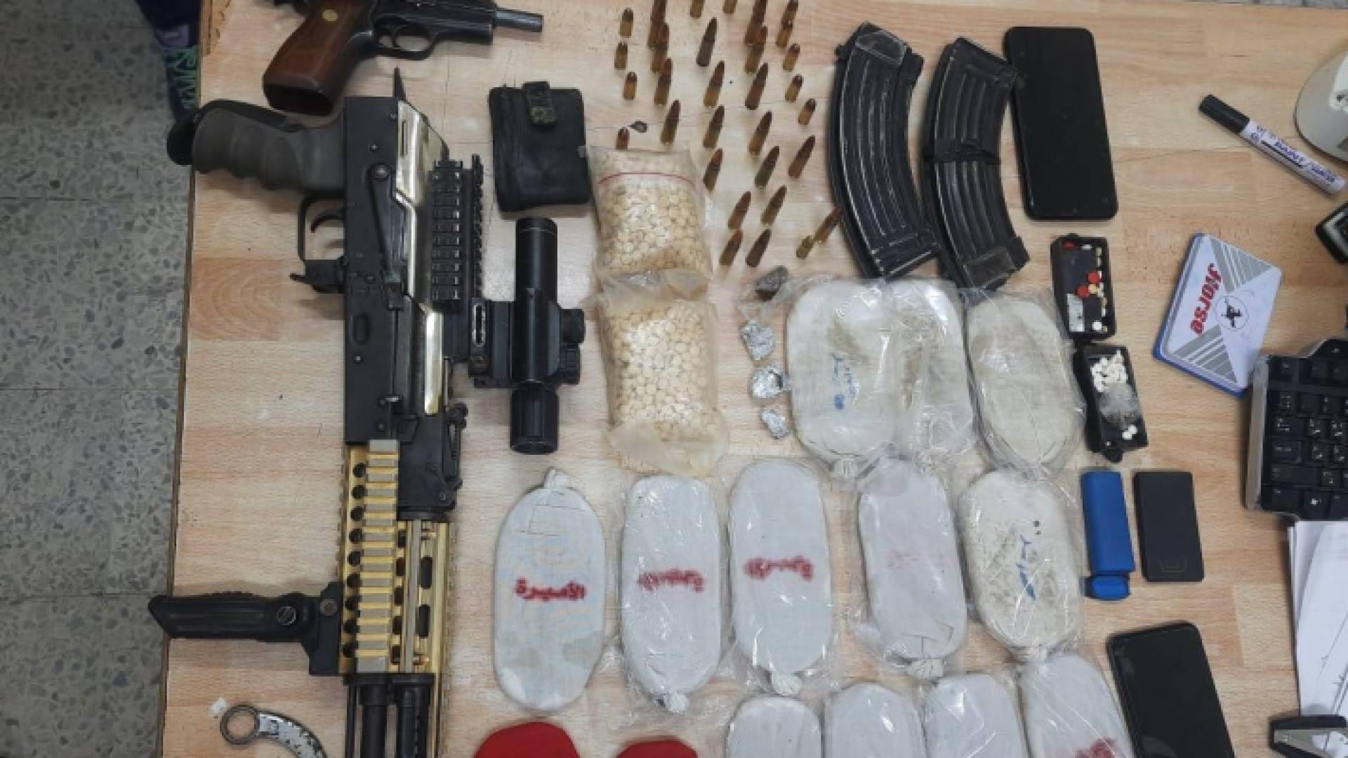 الصورة من المضبوطات