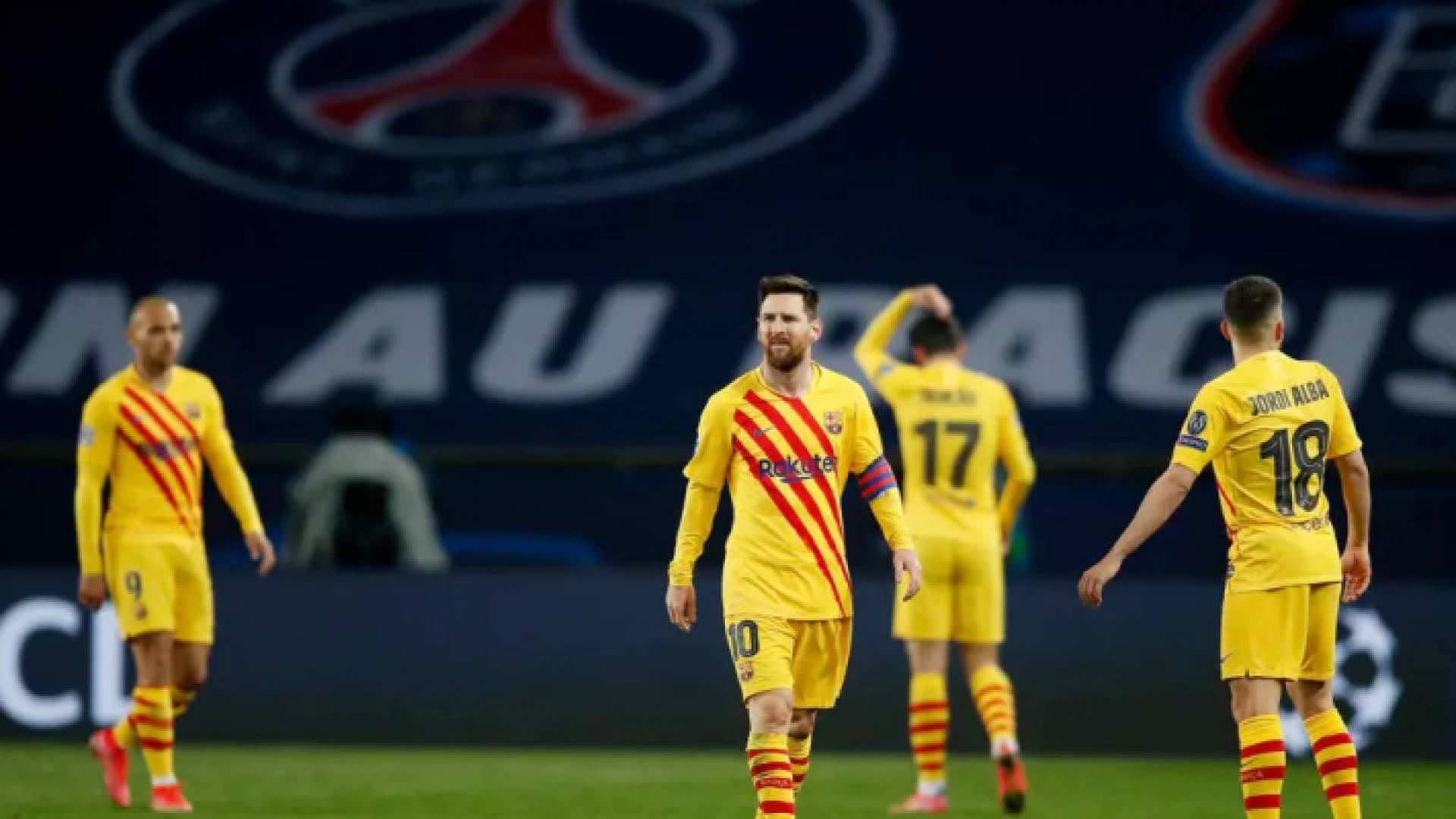 باريس سان جرمان يقصي برشلونة من دوري أبطال أوروبا