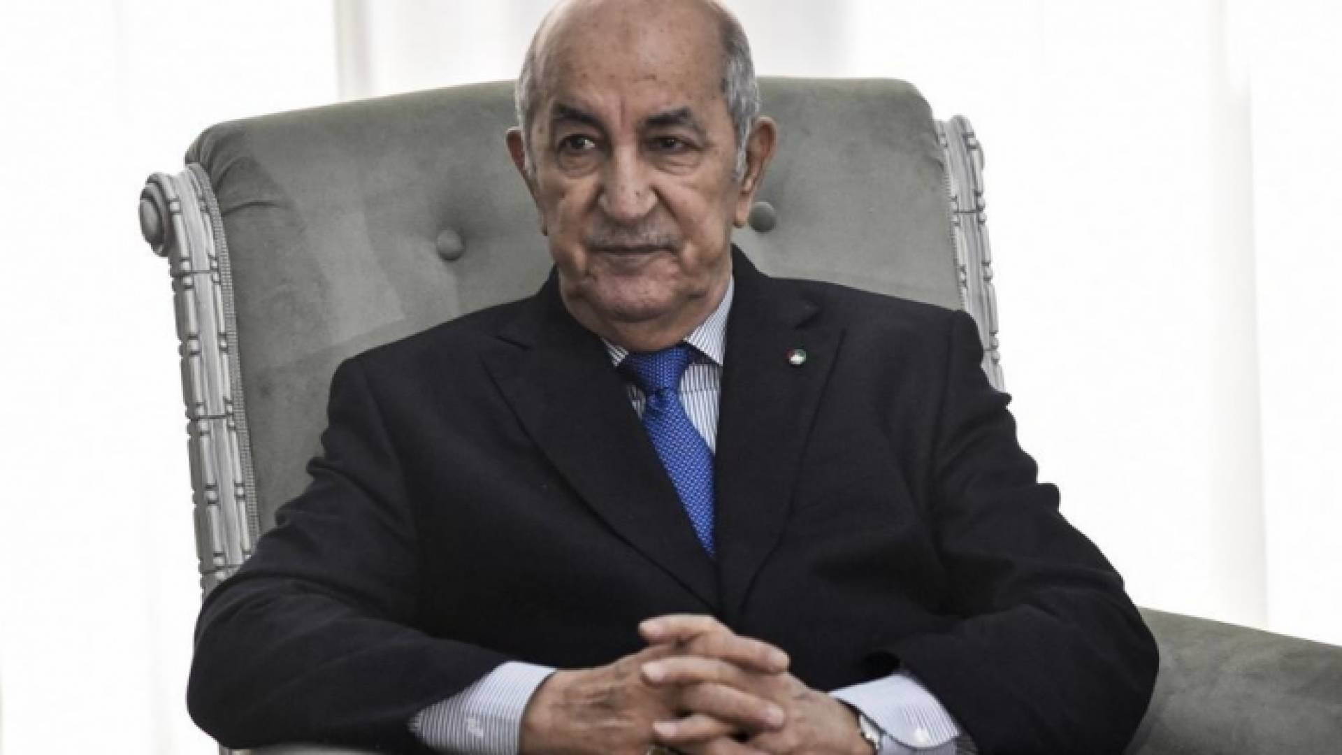 الرئيس الجزائري عبد المجيد تبون
