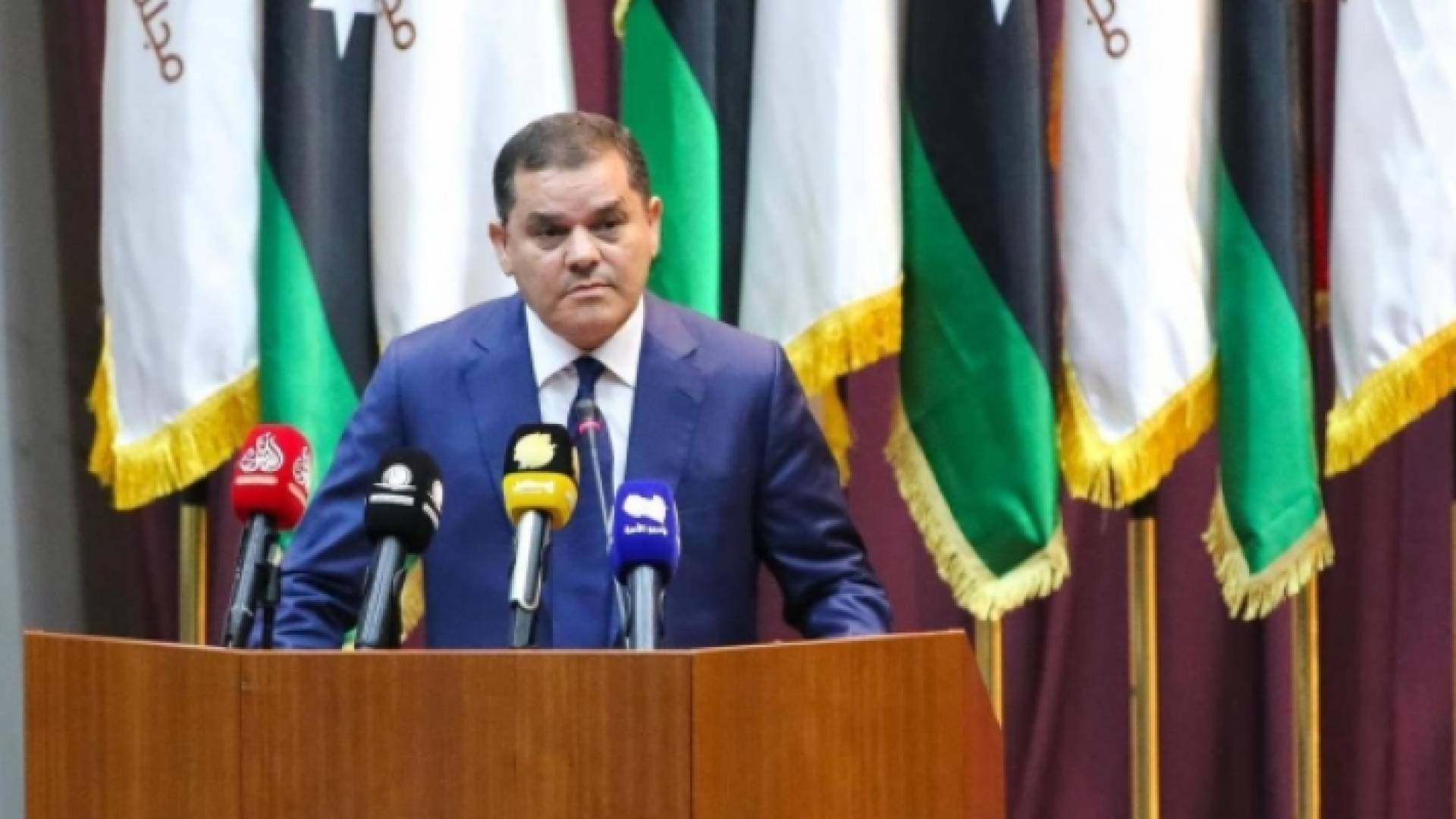 رئيس الحكومة الانتقالية الليبية عبد الحميد الدبيبة