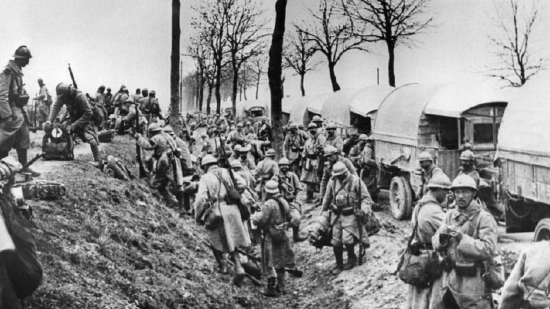 الحرب العالمية الأولى كانت حرب خنادق وأنفاق