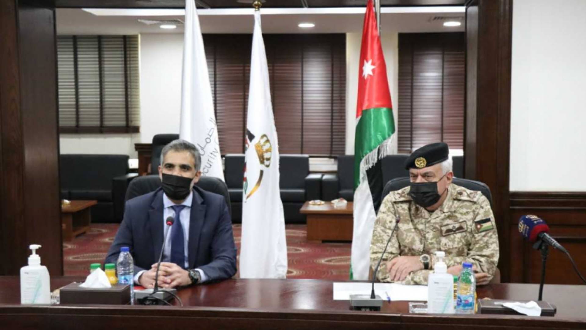 رئيس هيئة الأركان المشتركة ومدير عام المؤسسة العامة للضمان الاجتماعي