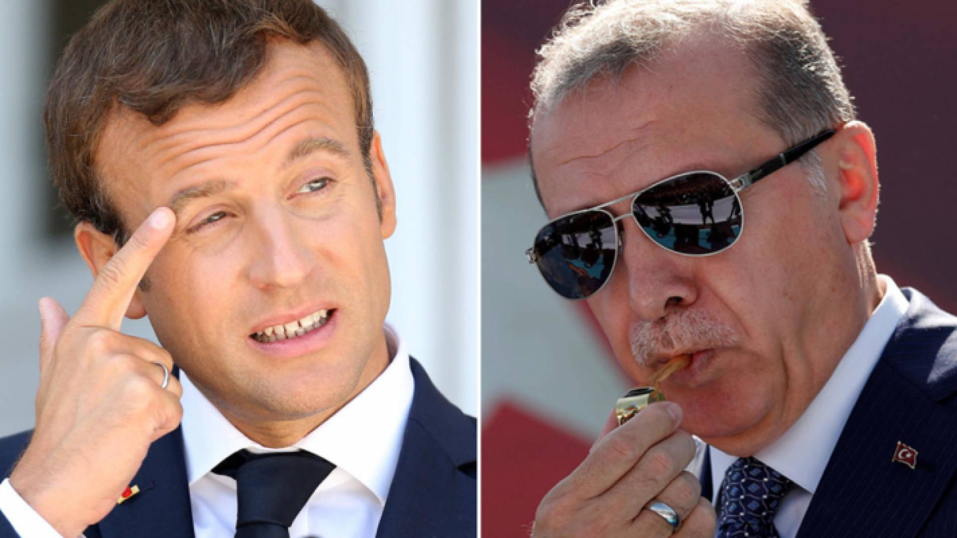 أردوغان وماكرون
