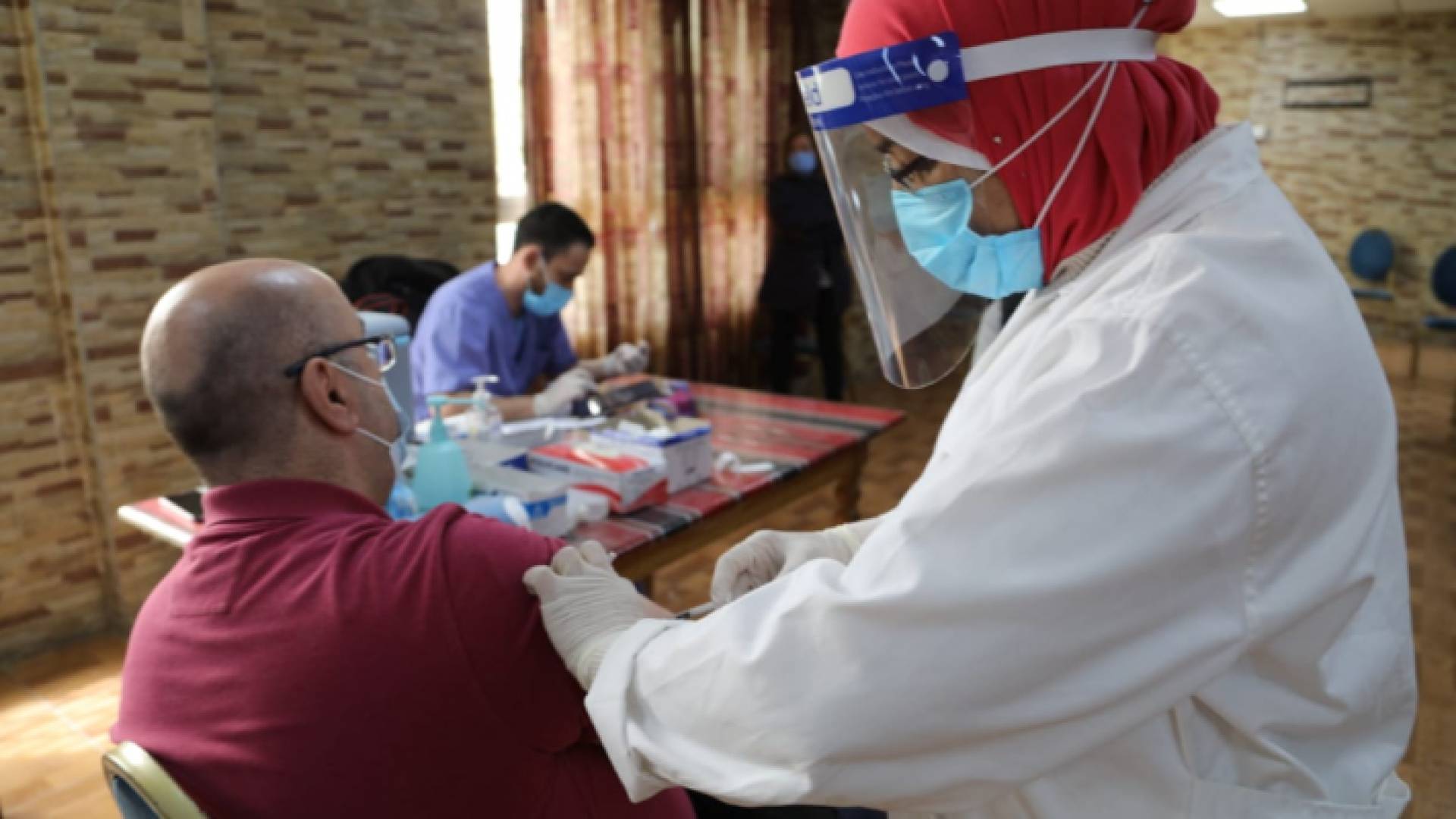 خلال حملة التلقيح