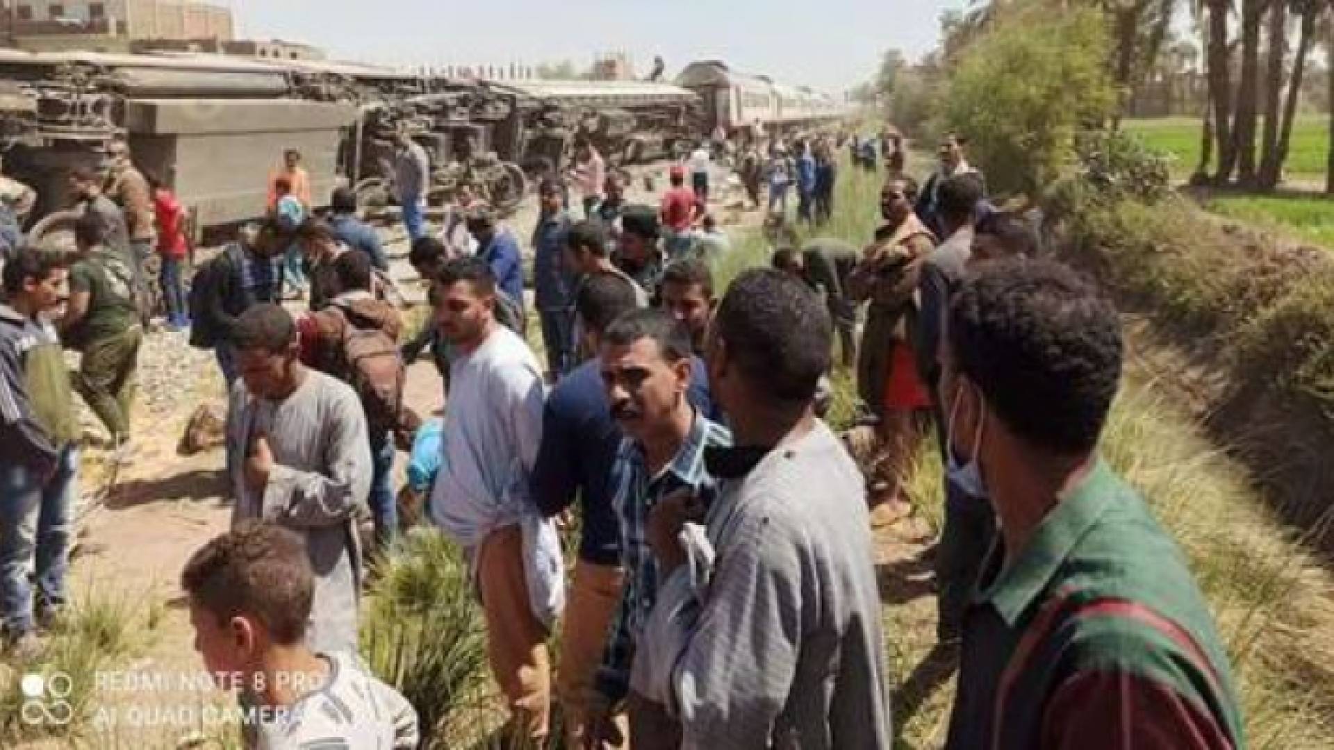 جانب من الحادث المروع