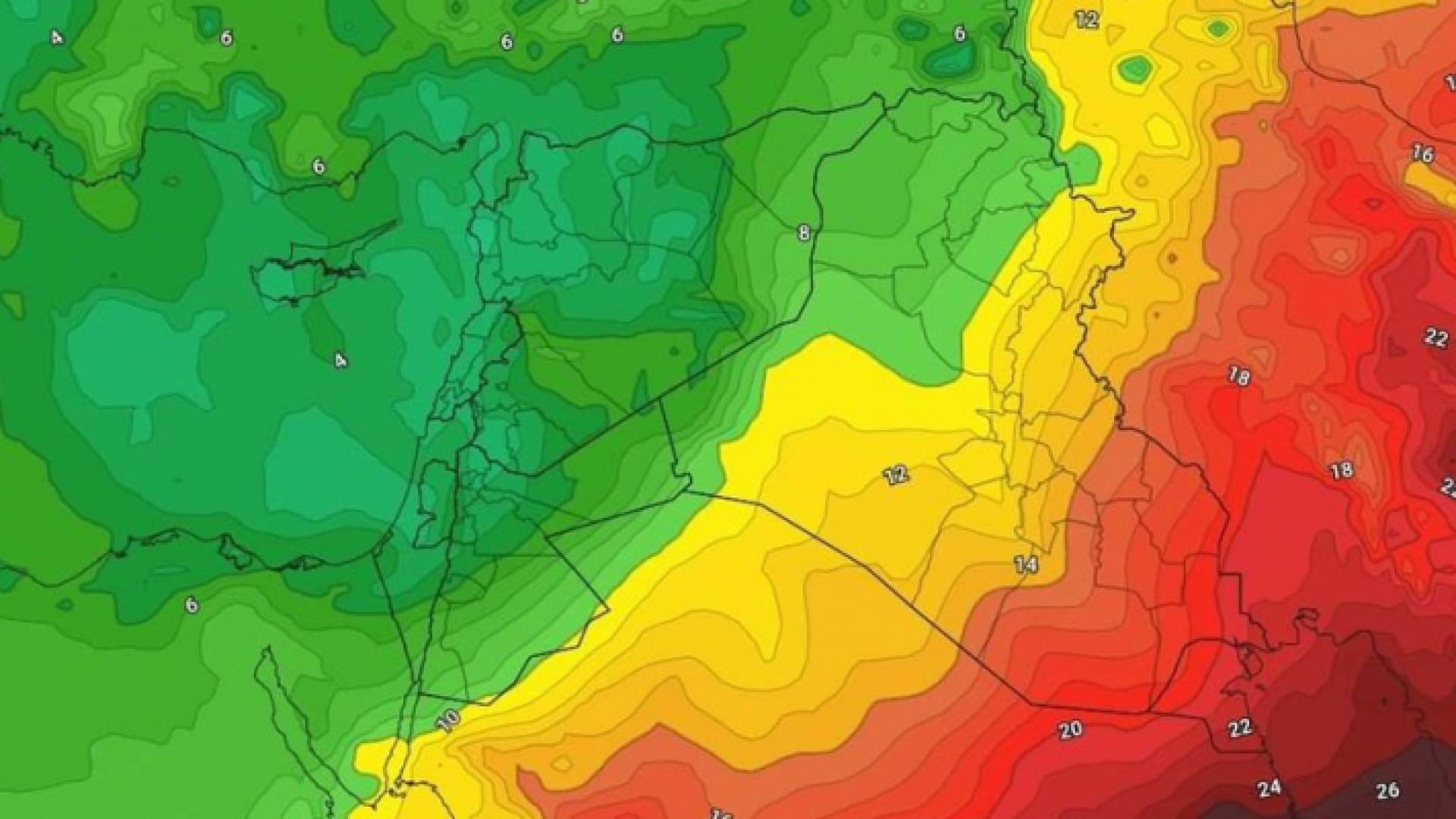 مؤشرات على كتلة هوائية باردة ورطبة تؤثر على الأردن الجمعة