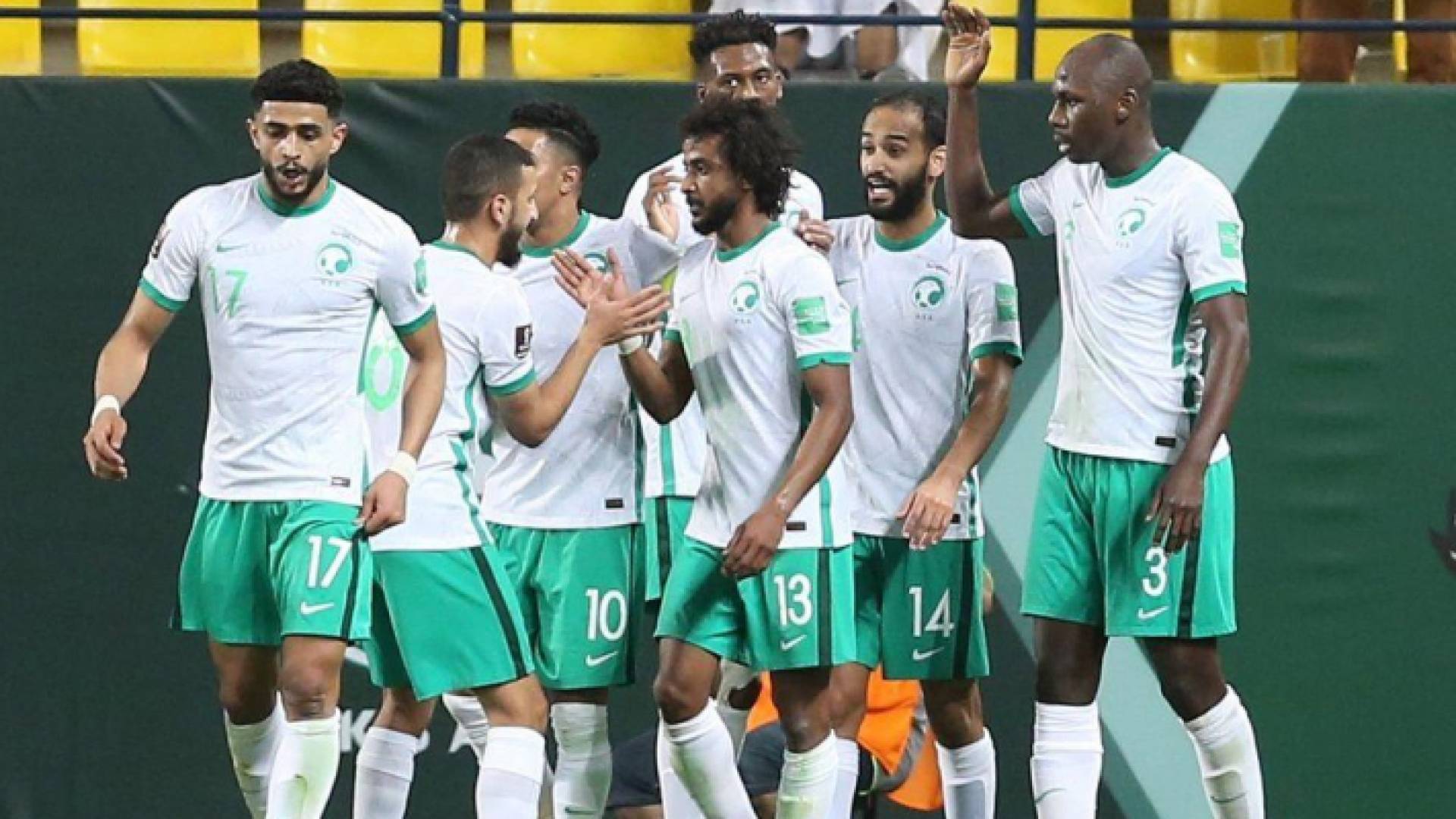 لاعبو المنتخب السعودي