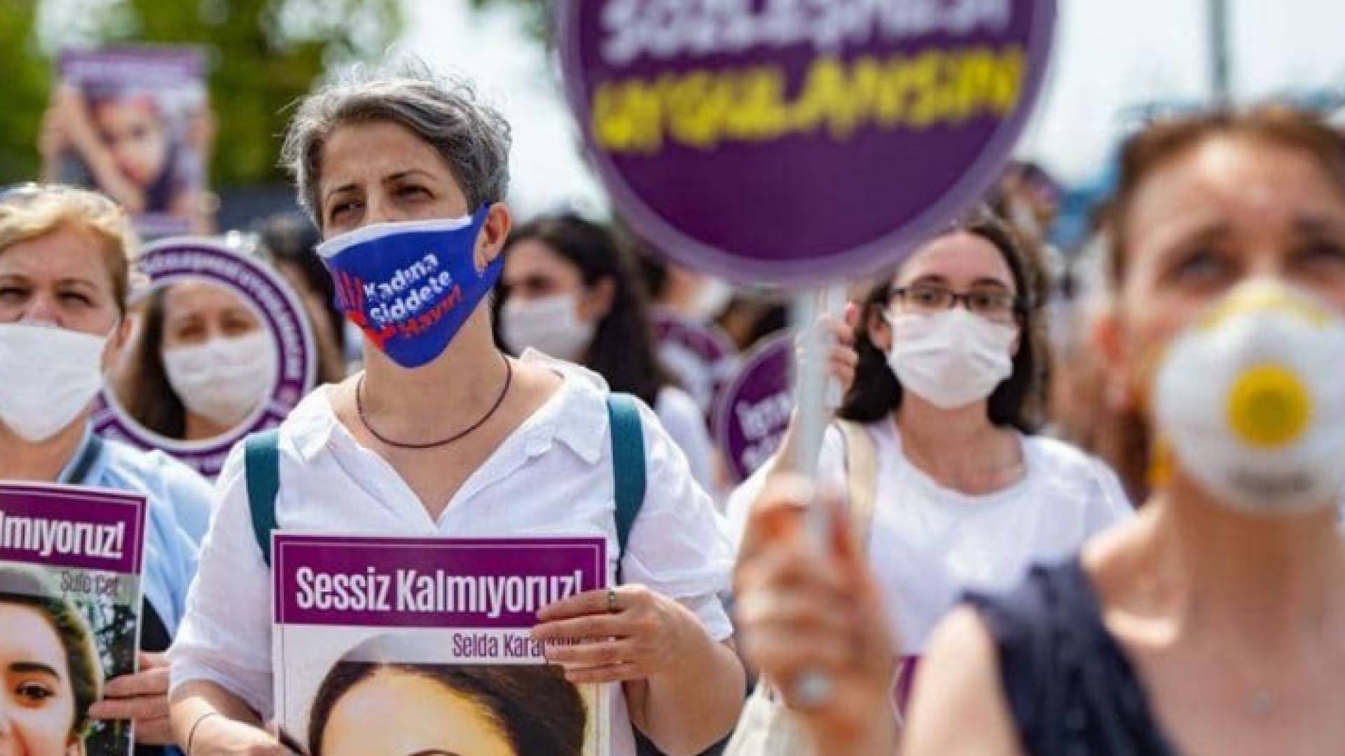 مظاهرة ضد العنف المجتمعي في تركيا - أرشيفية