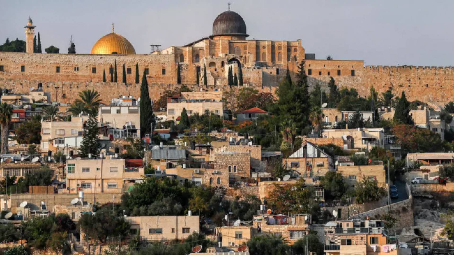 منطقة سلوان جنوب البلدة القديمة في القدس الشرقية المحتلة