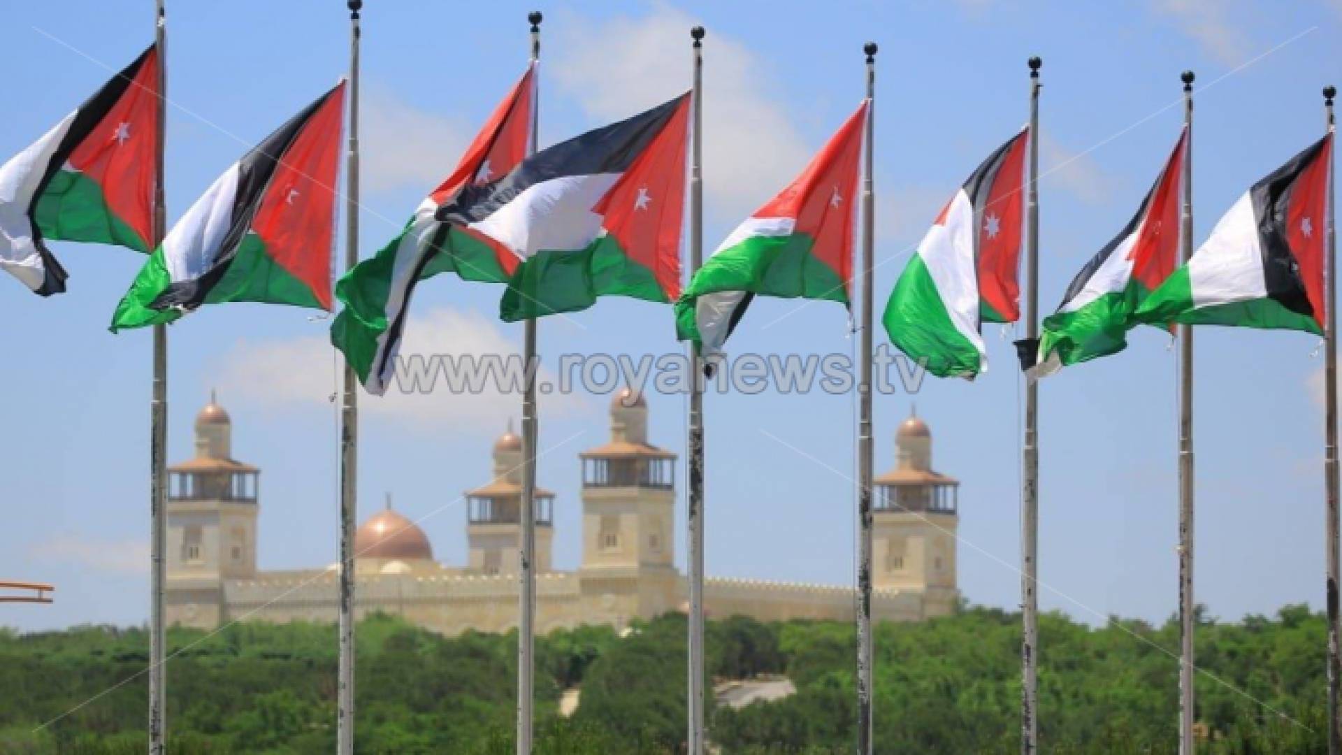 علم الأردن - ارشيفية