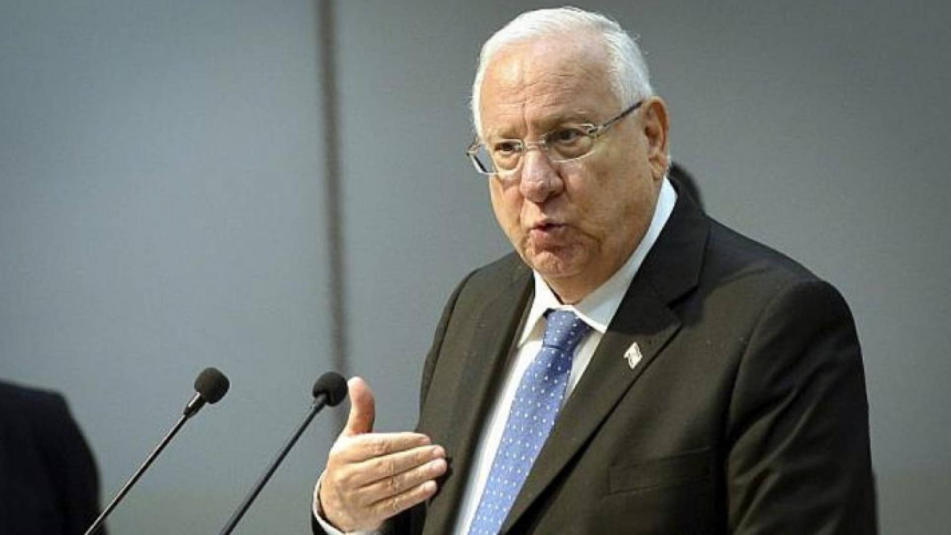 الرئيس الإسرائيلي رؤوفين ريفلين - ارشيفية