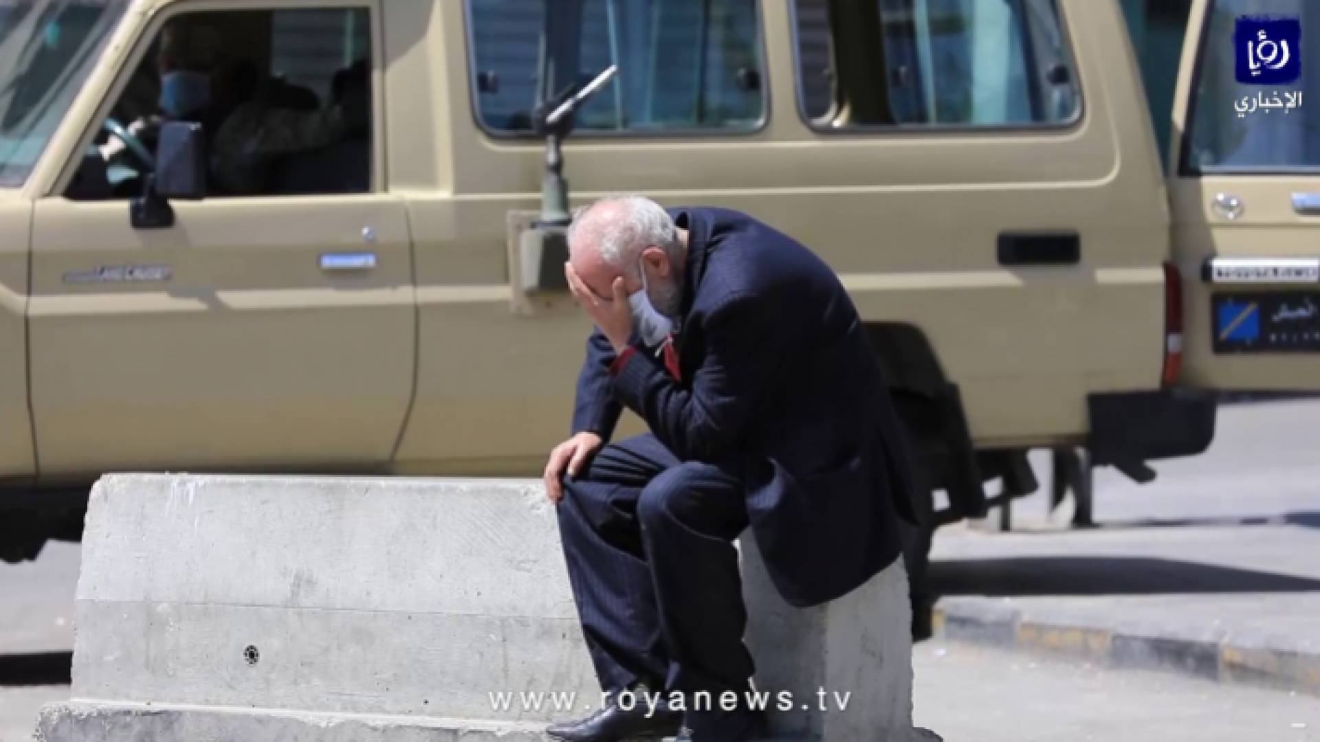 صورة الرجل المسن الذي اشتبه بإصابته بفيروس كورونا