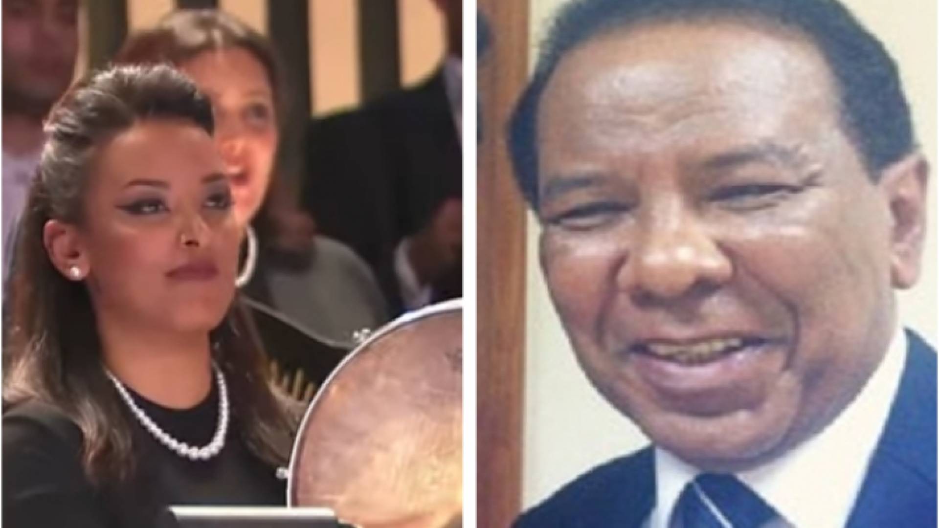 الفنان المصري علي عبد الرحيم وابنته