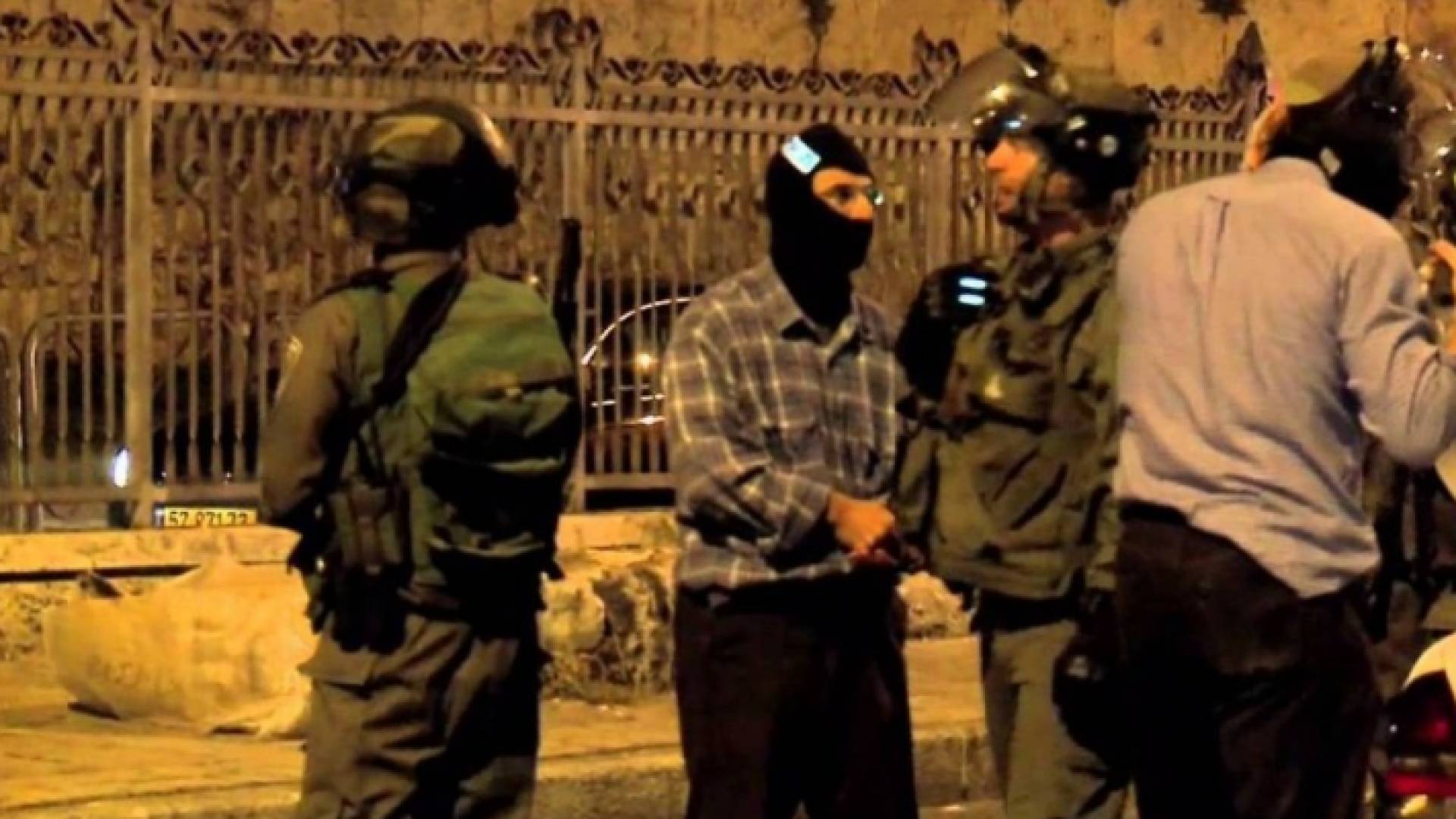 قوات من جيش الاحتلال الاسرائيلي برفقة مستعربين