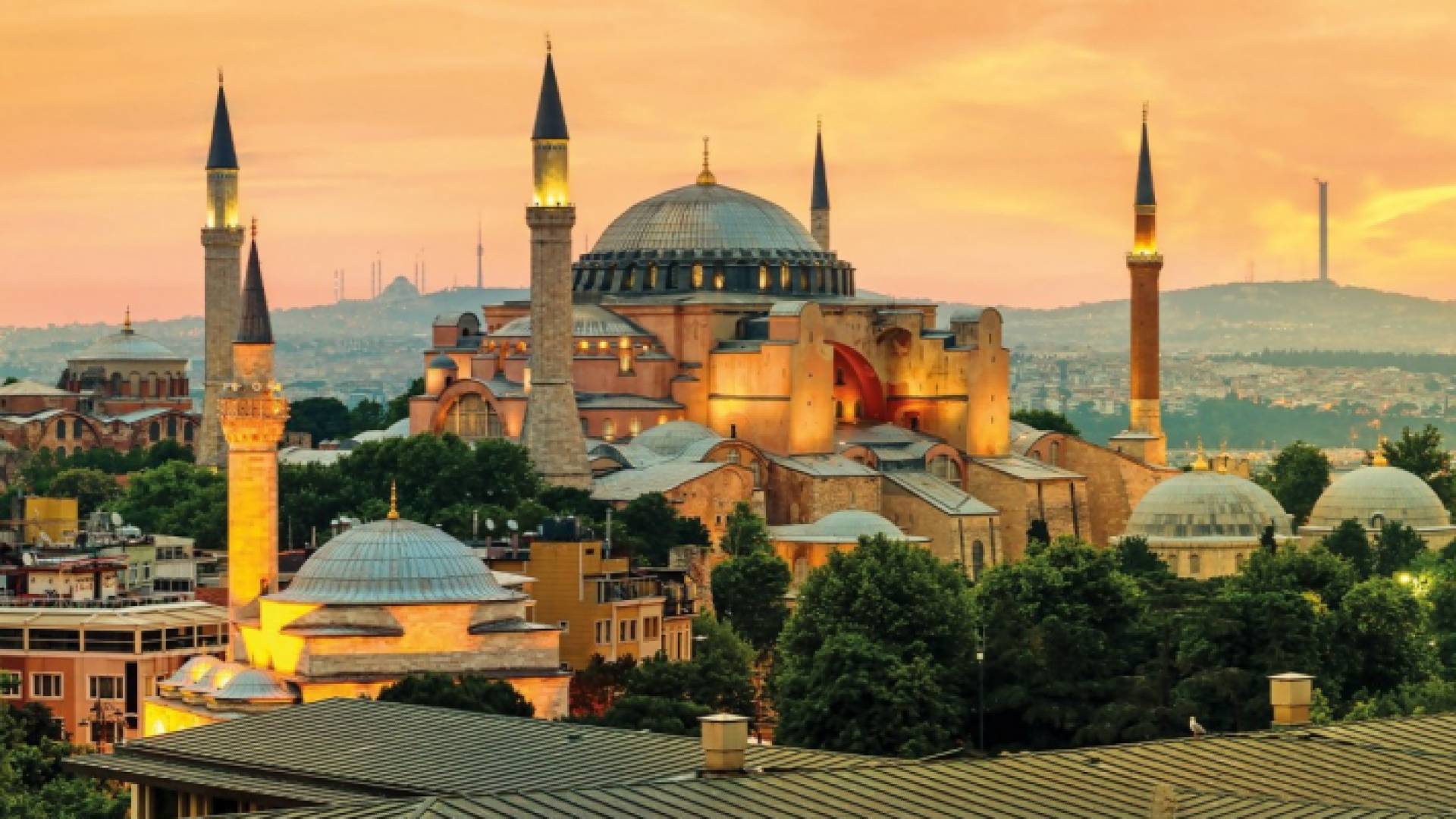 مسجد آيا صوفيا في تركيا