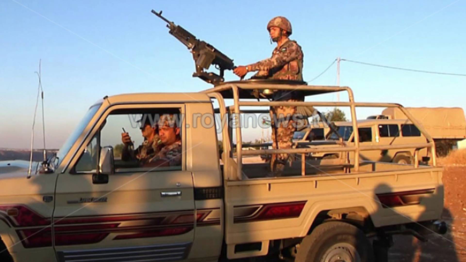 دورية لحرس الحدود الأردني - أرشيف