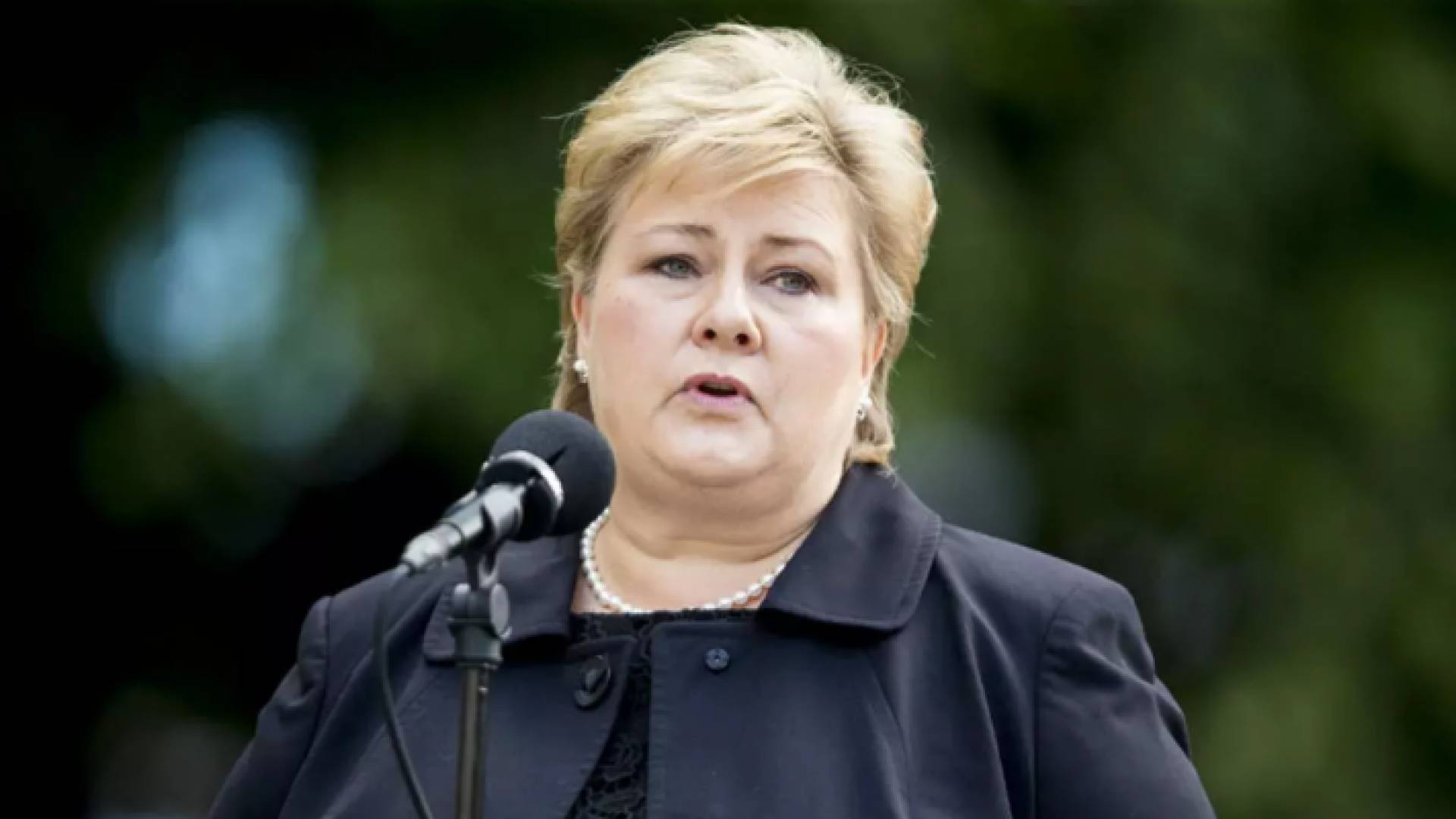 ارشيفية لرئيسة الوزراء إرنا سولبرج