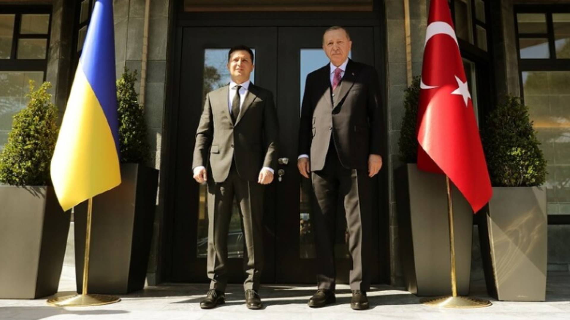الرئيسان التركي والأوكراني