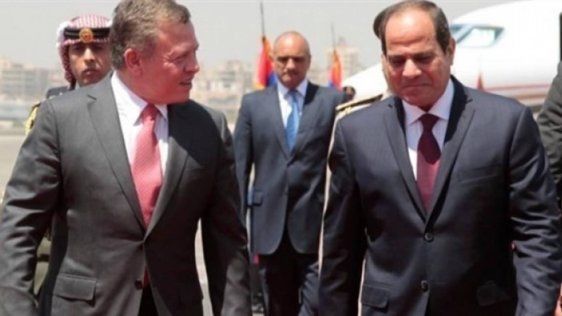 السيسي والملك عبدالله الثاني