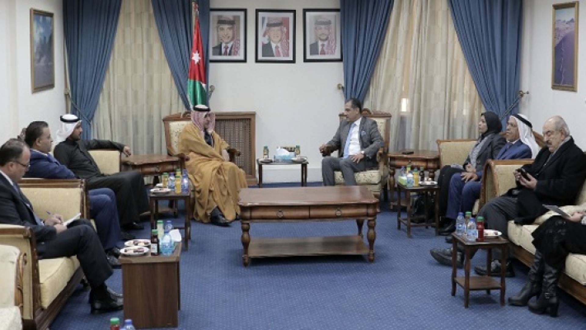 لقاء "خارجية النواب" والسفير الكويتي لدى الأردن عزيز الديحاني